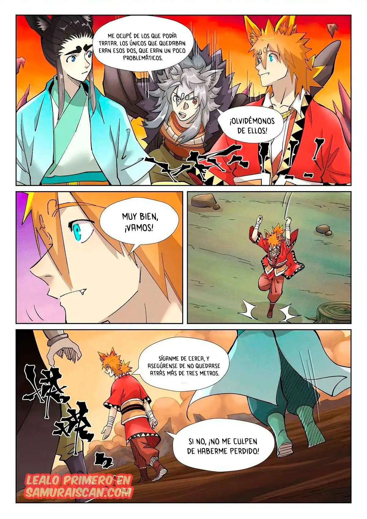 Página 3 — Tales of Demons and Gods Capítulo 390.5