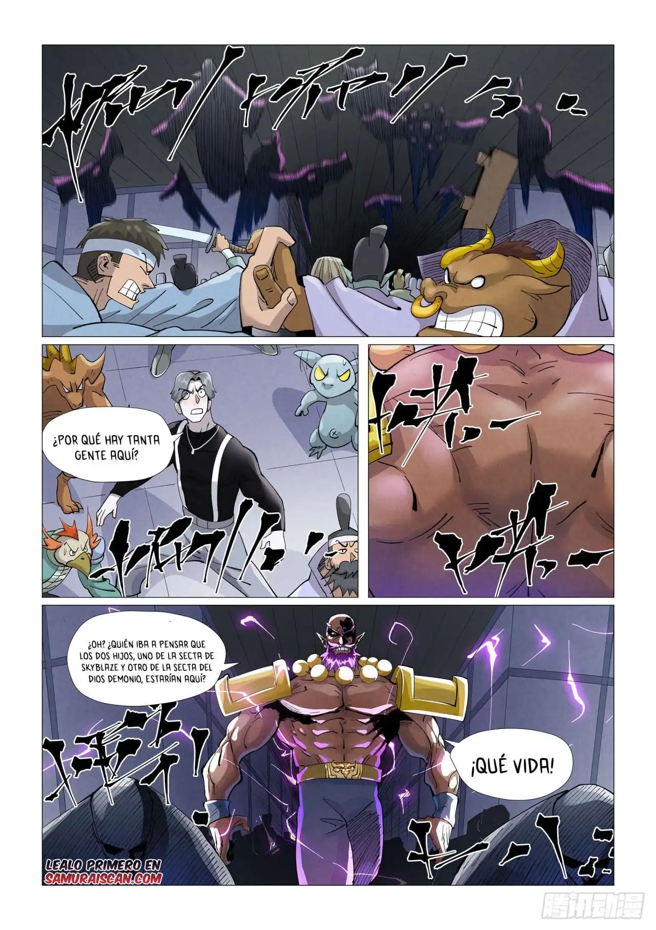 Página 11 — Tales of Demons and Gods Capítulo 401
