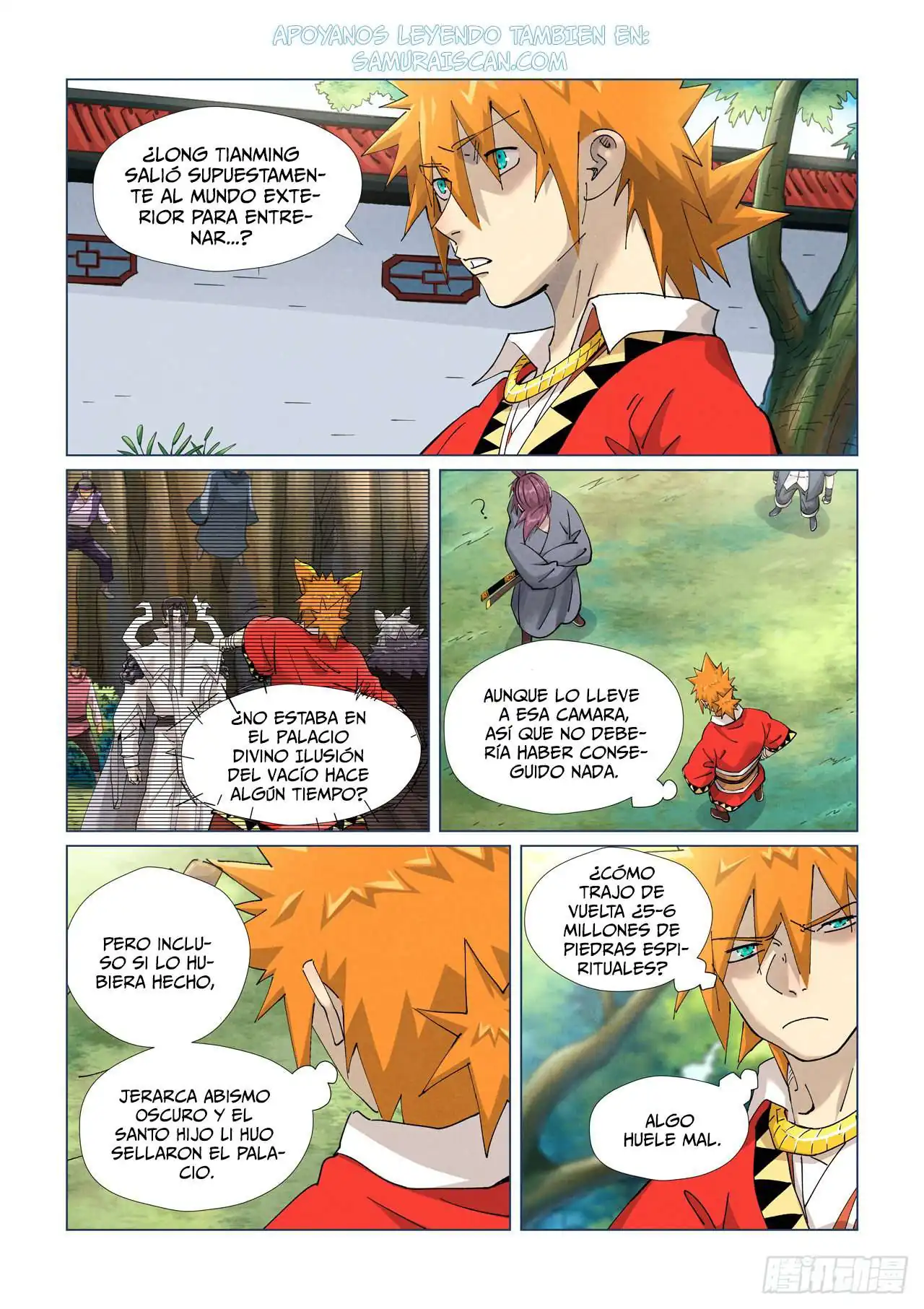 Página 4 — Tales of Demons and Gods Capítulo 413