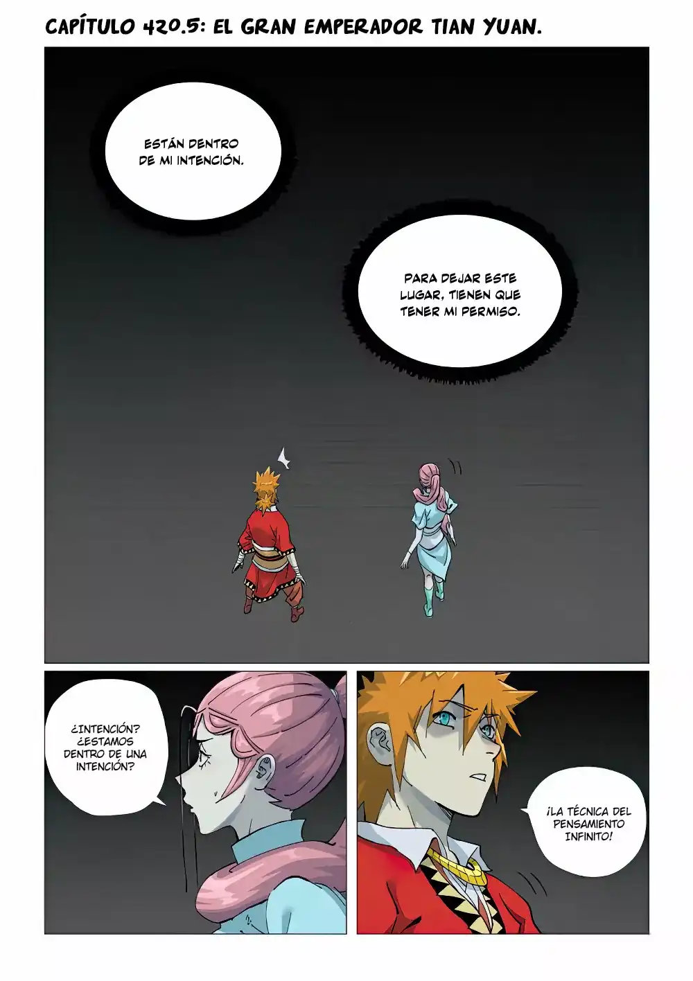 Página 3 — Tales of Demons and Gods Capítulo 420.5