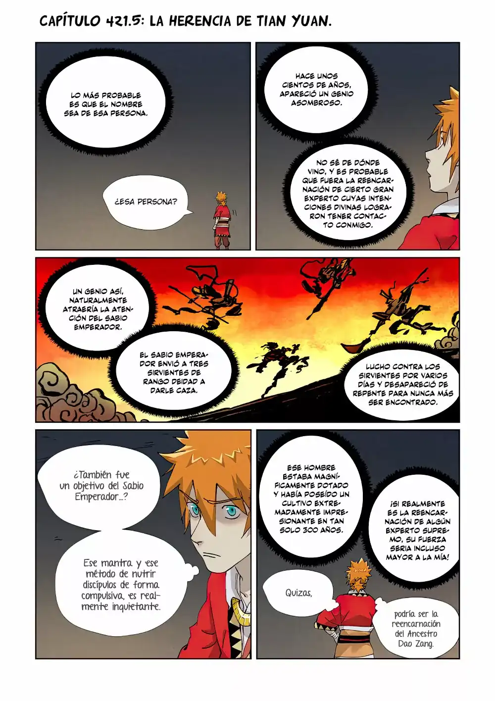 Página 3 — Tales of Demons and Gods Capítulo 421.5