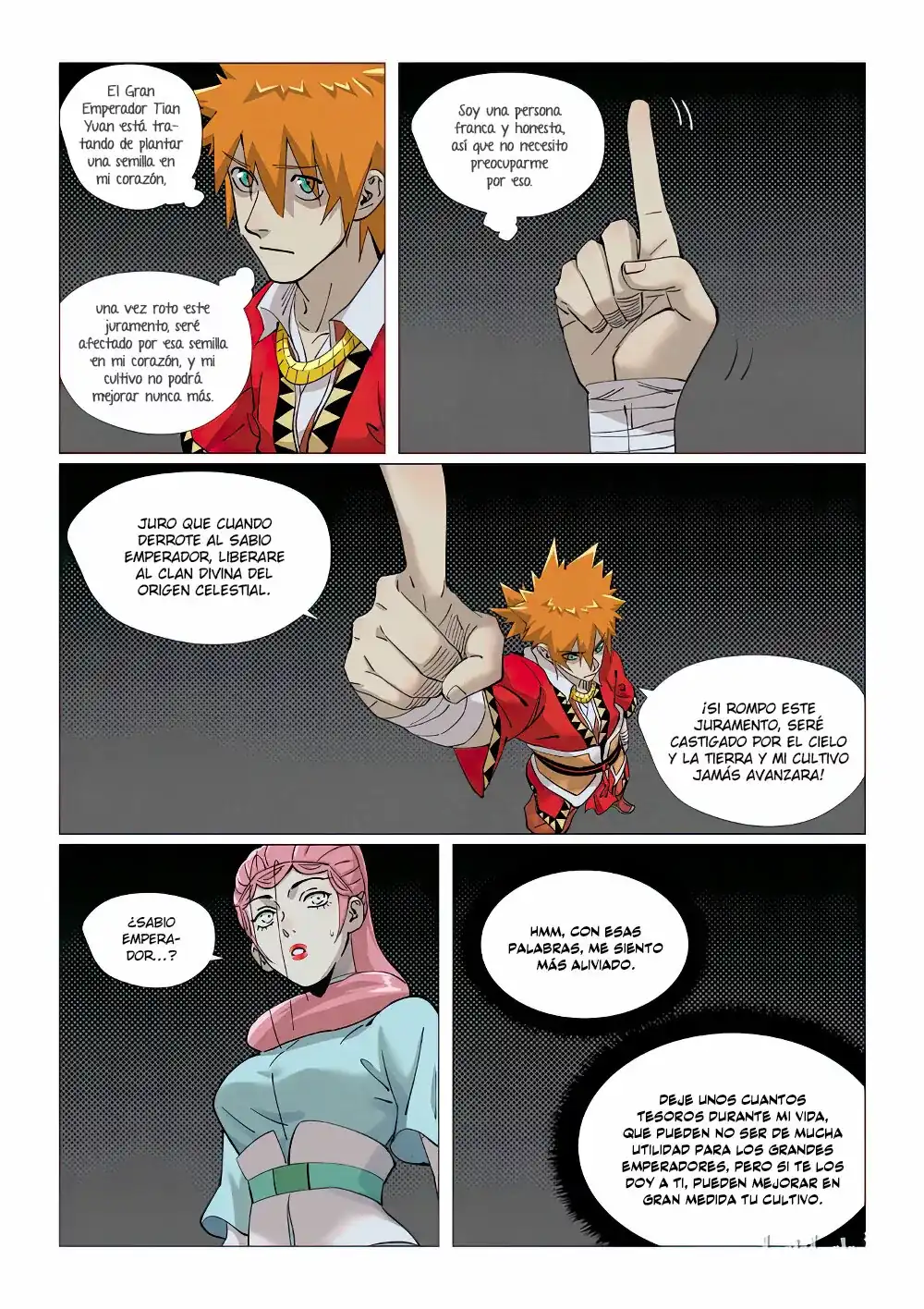 Página 4 — Tales of Demons and Gods Capítulo 421