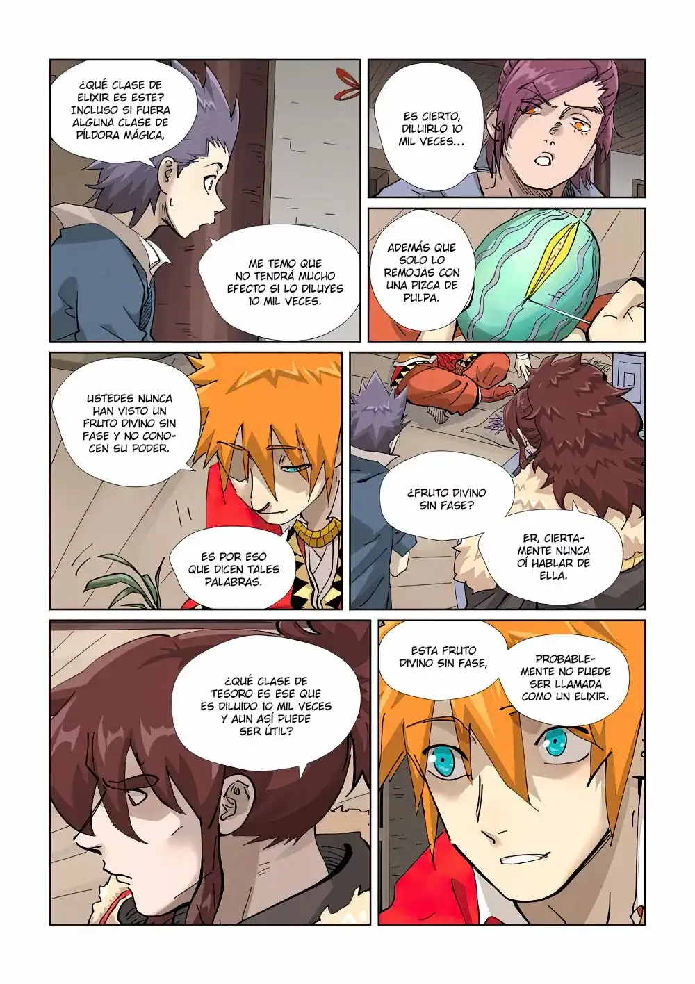 Página 10 — Tales of Demons and Gods Capítulo 422.5