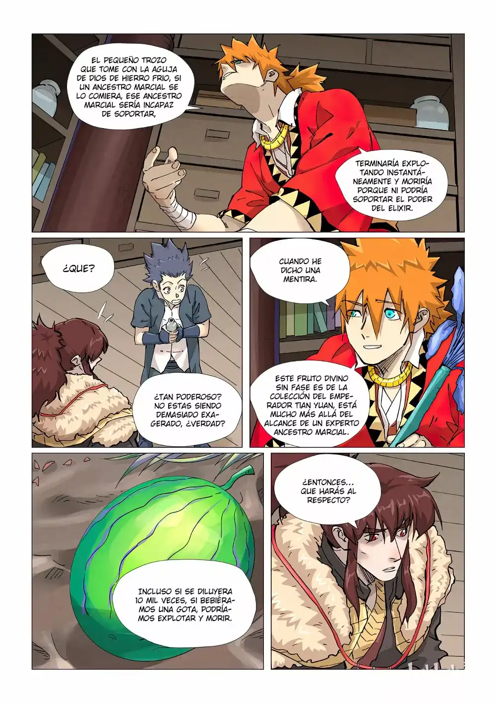 Página 11 — Tales of Demons and Gods Capítulo 422.5