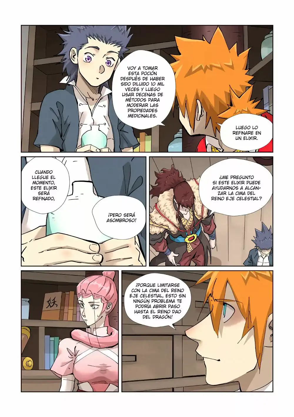 Página 12 — Tales of Demons and Gods Capítulo 422.5