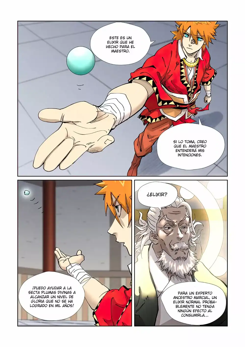 Página 11 — Tales of Demons and Gods Capítulo 423.5