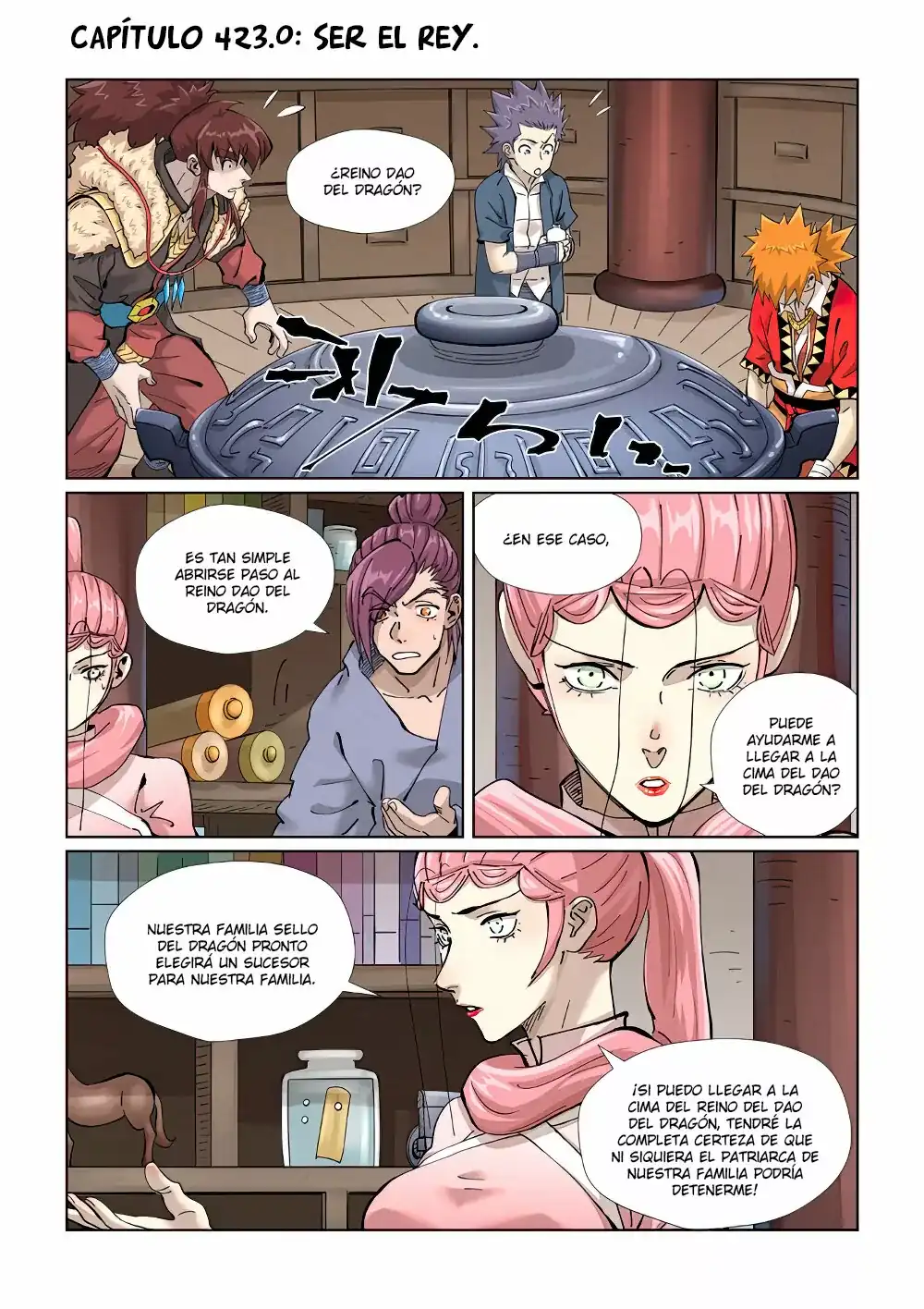 Página 3 — Tales of Demons and Gods Capítulo 423