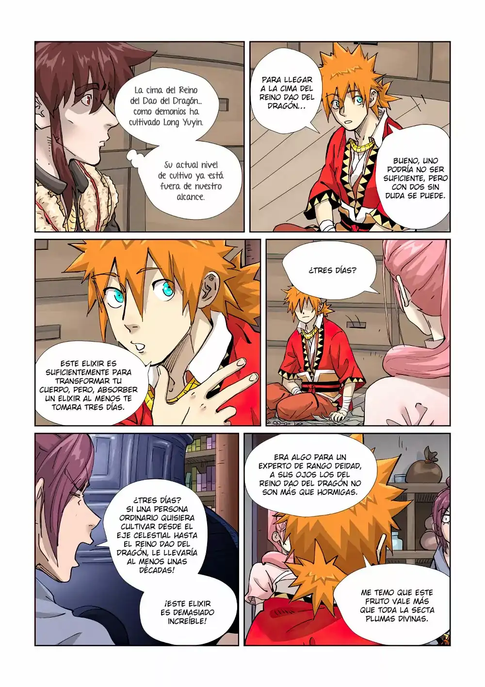 Página 4 — Tales of Demons and Gods Capítulo 423