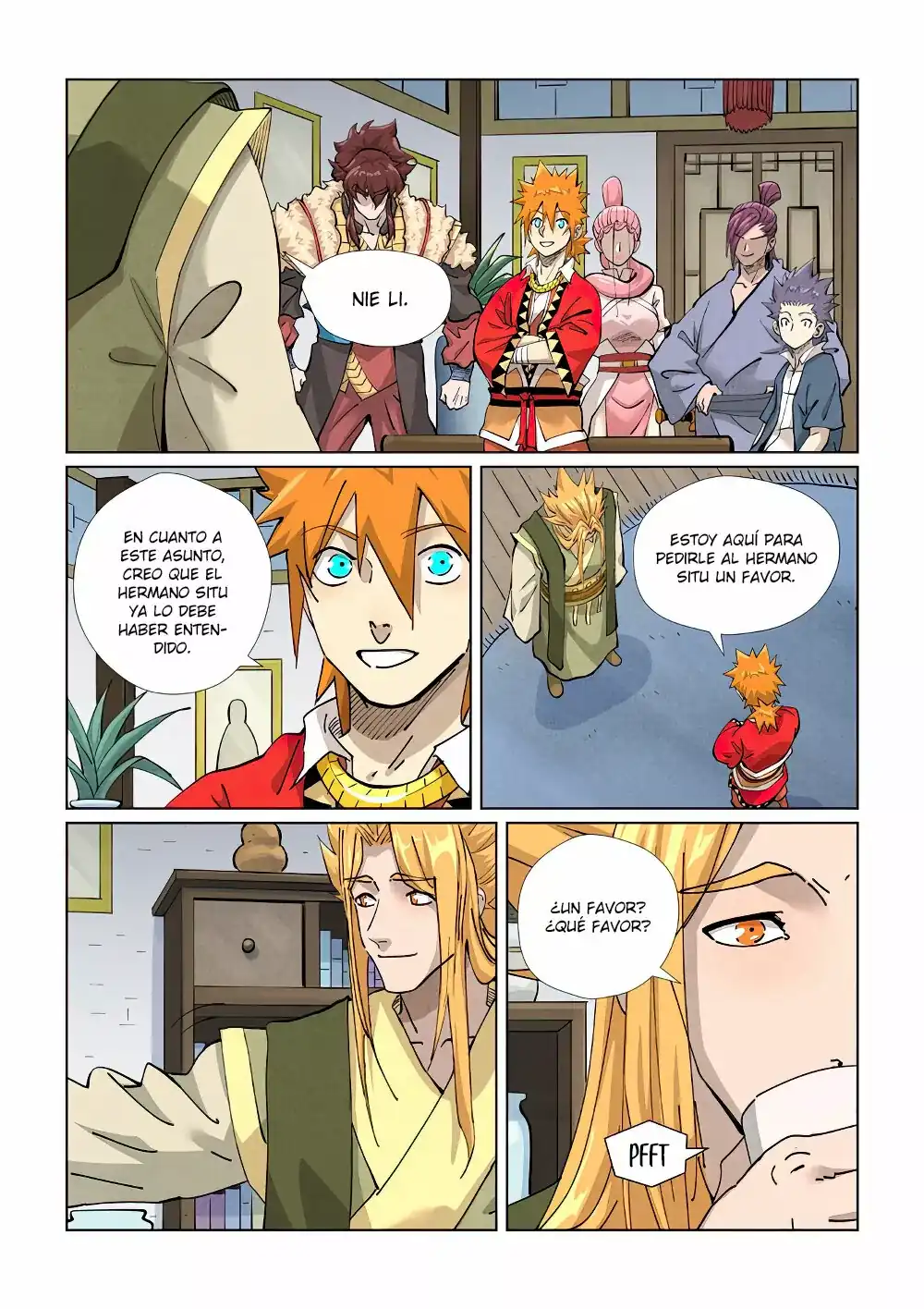 Página 5 — Tales of Demons and Gods Capítulo 424.5