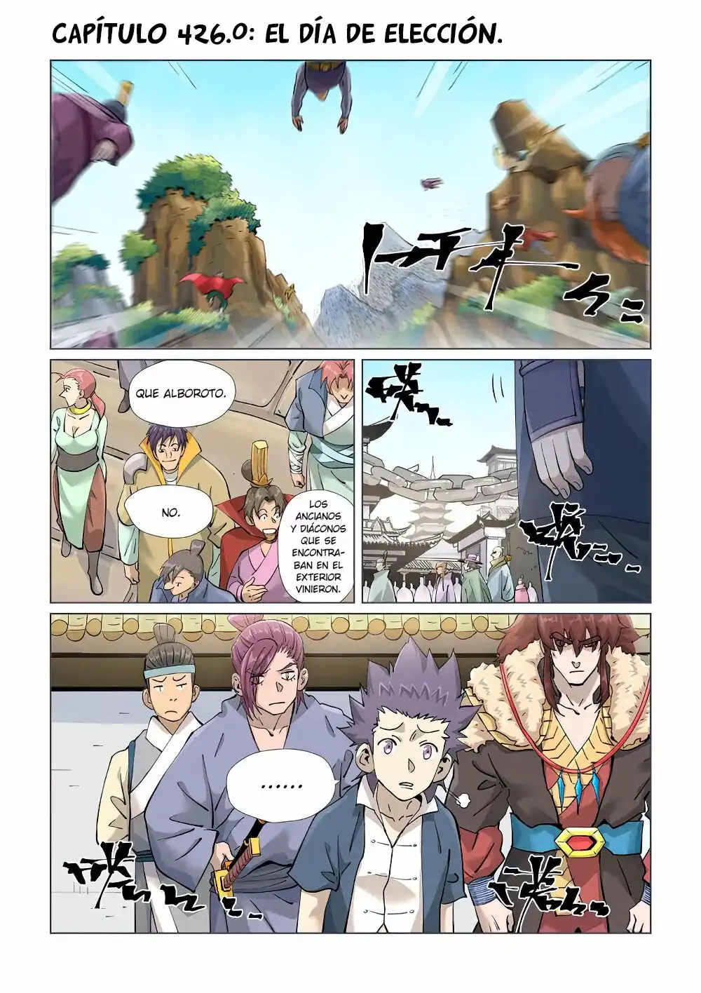 Página 3 — Tales of Demons and Gods Capítulo 426