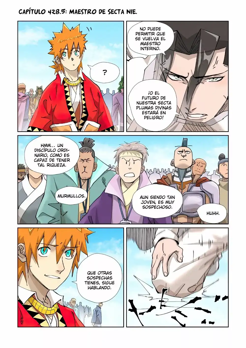 Página 3 — Tales of Demons and Gods Capítulo 428.5