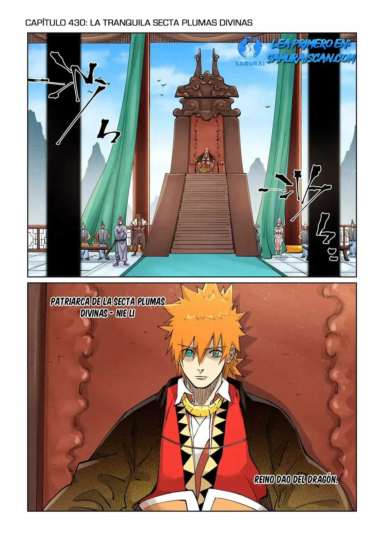 Página 3 — Tales of Demons and Gods Capítulo 430