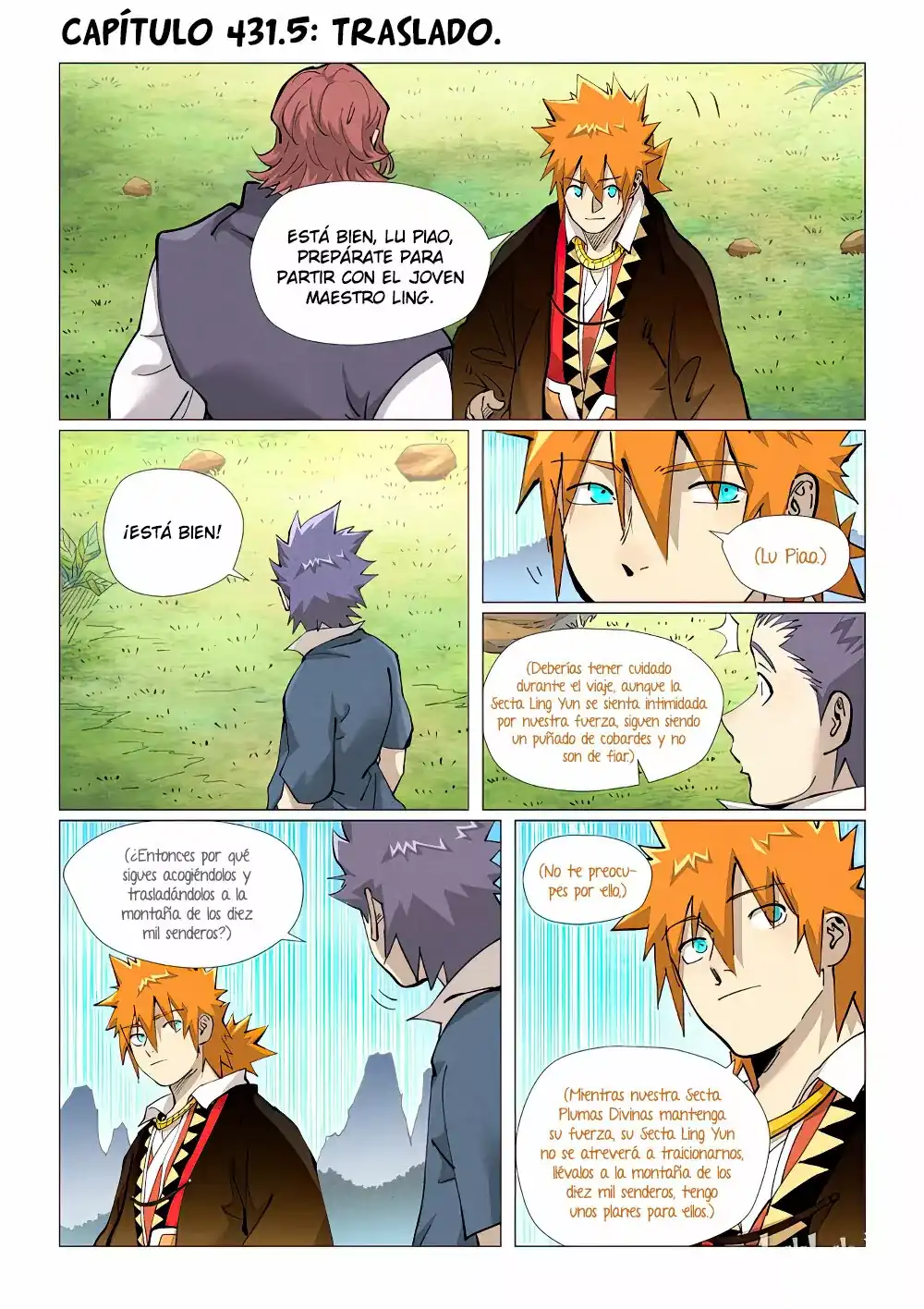 Página 3 — Tales of Demons and Gods Capítulo 431.5