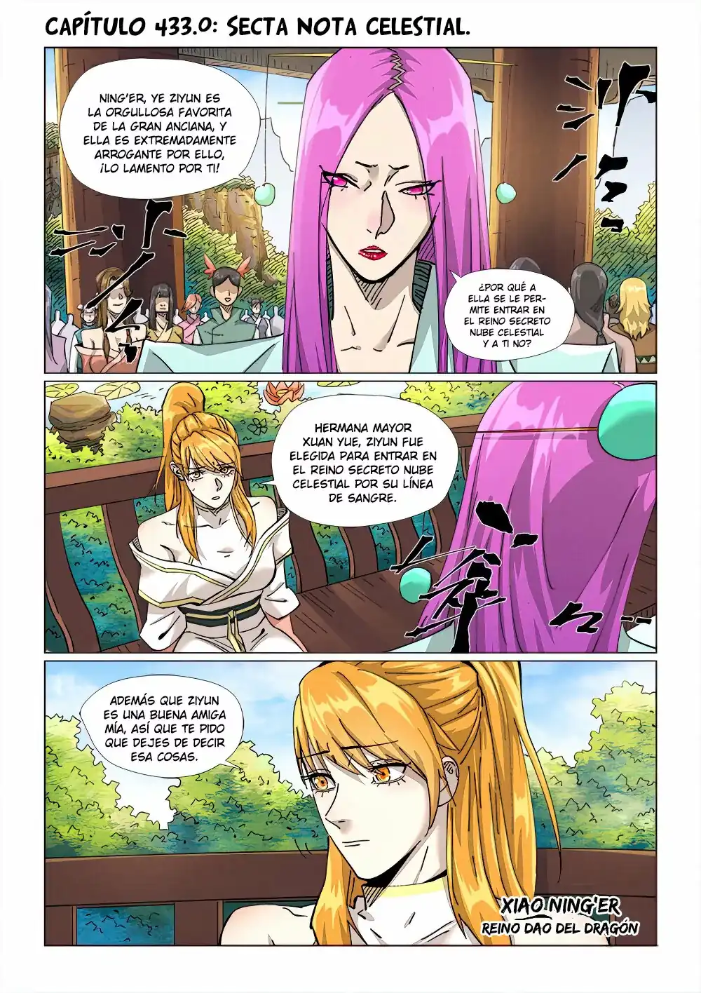 Página 3 — Tales of Demons and Gods Capítulo 433