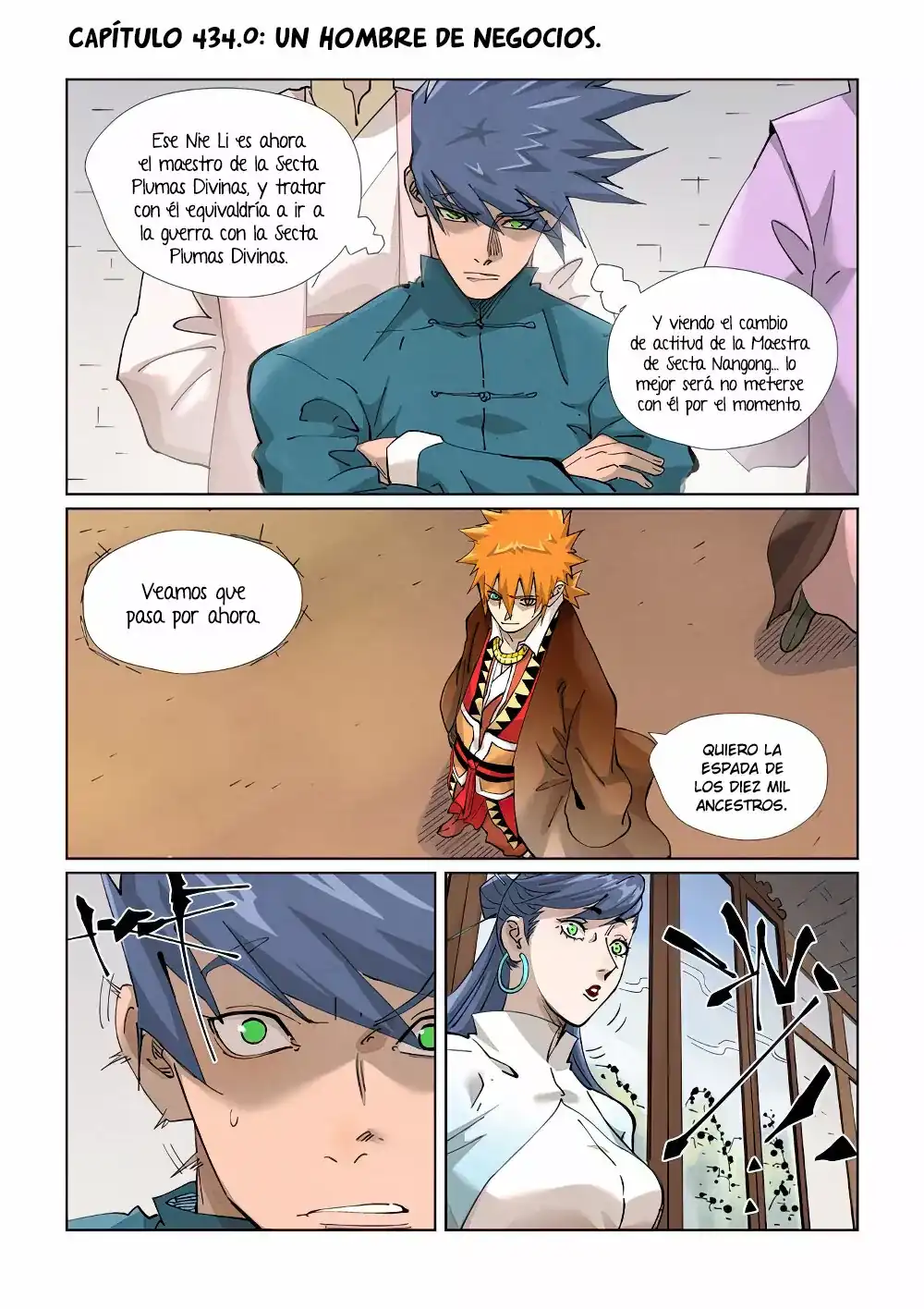 Página 3 — Tales of Demons and Gods Capítulo 434