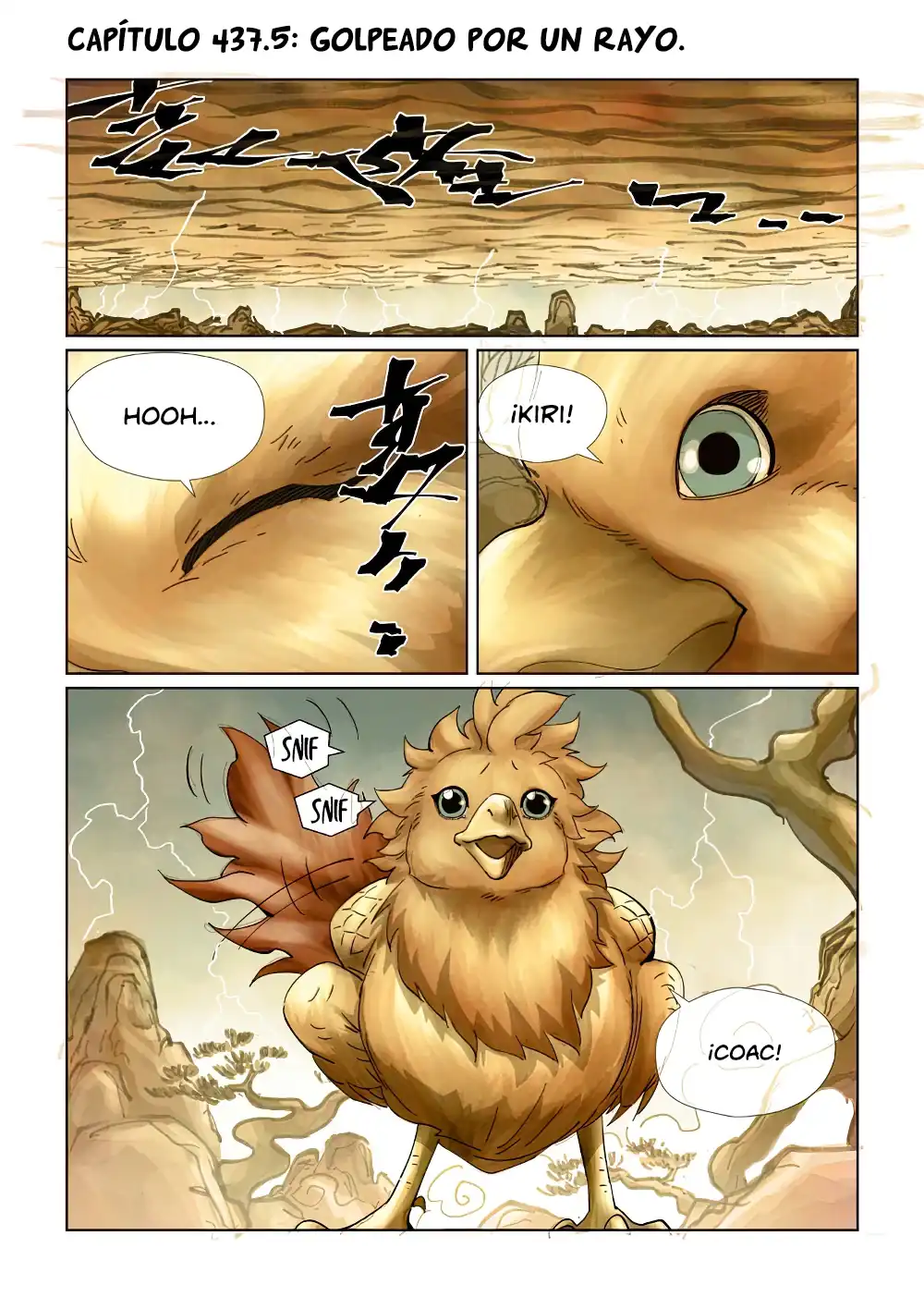 Página 3 — Tales of Demons and Gods Capítulo 437.5