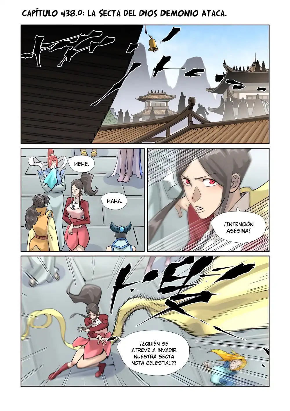 Página 3 — Tales of Demons and Gods Capítulo 438