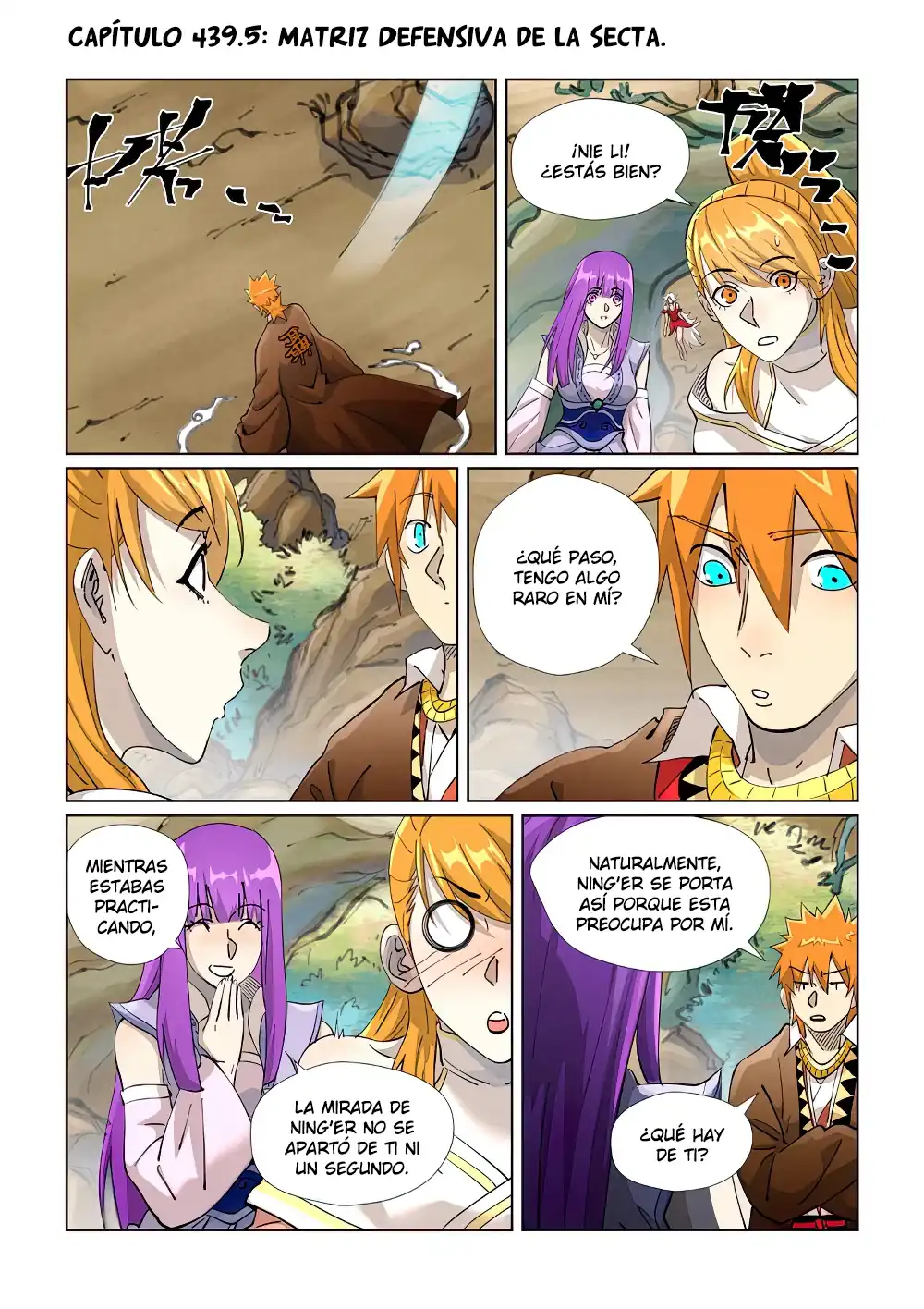 Página 3 — Tales of Demons and Gods Capítulo 439.5