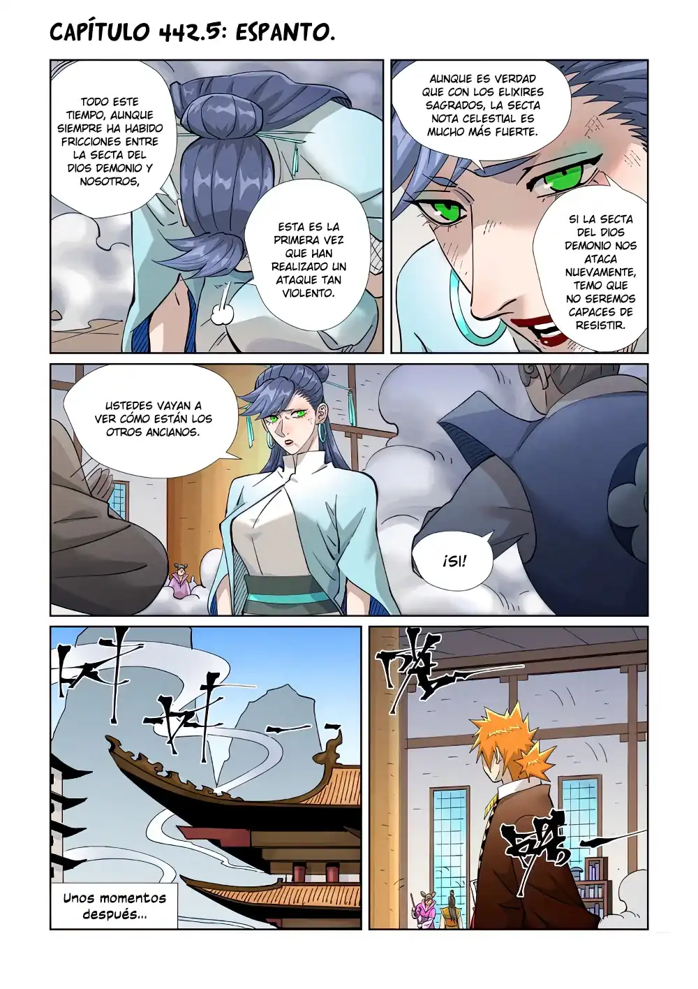 Página 3 — Tales of Demons and Gods Capítulo 442.5