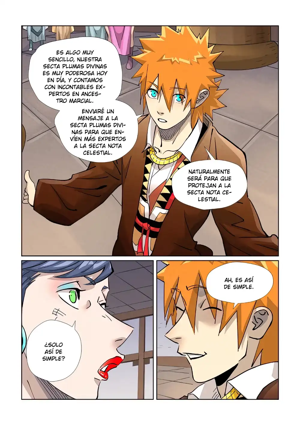 Página 10 — Tales of Demons and Gods Capítulo 442.5