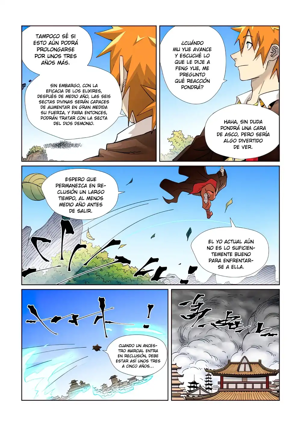 Página 4 — Tales of Demons and Gods Capítulo 442