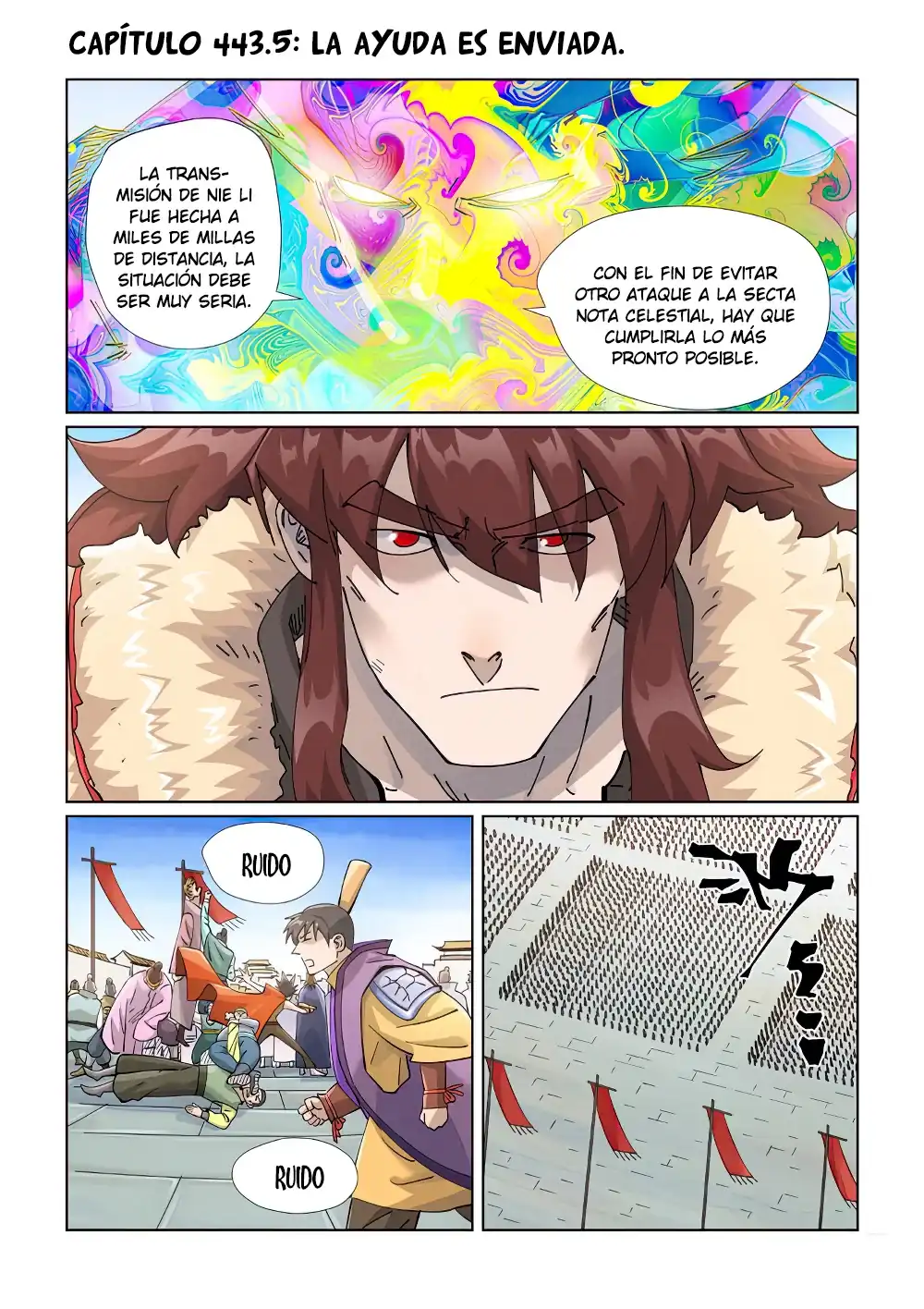 Página 3 — Tales of Demons and Gods Capítulo 443.5