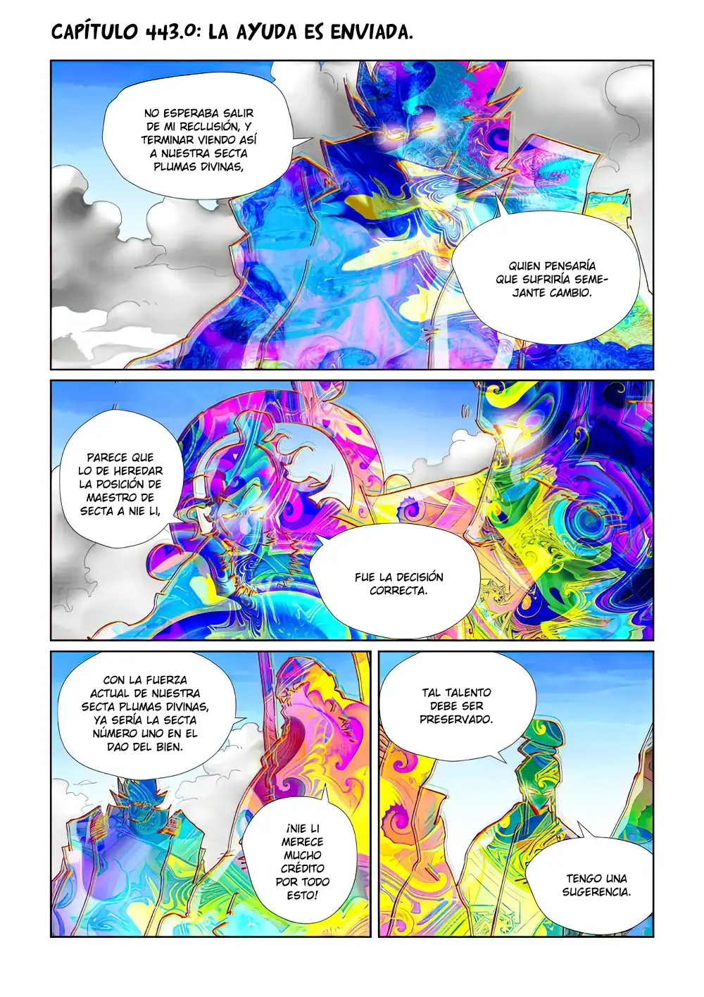 Página 3 — Tales of Demons and Gods Capítulo 443