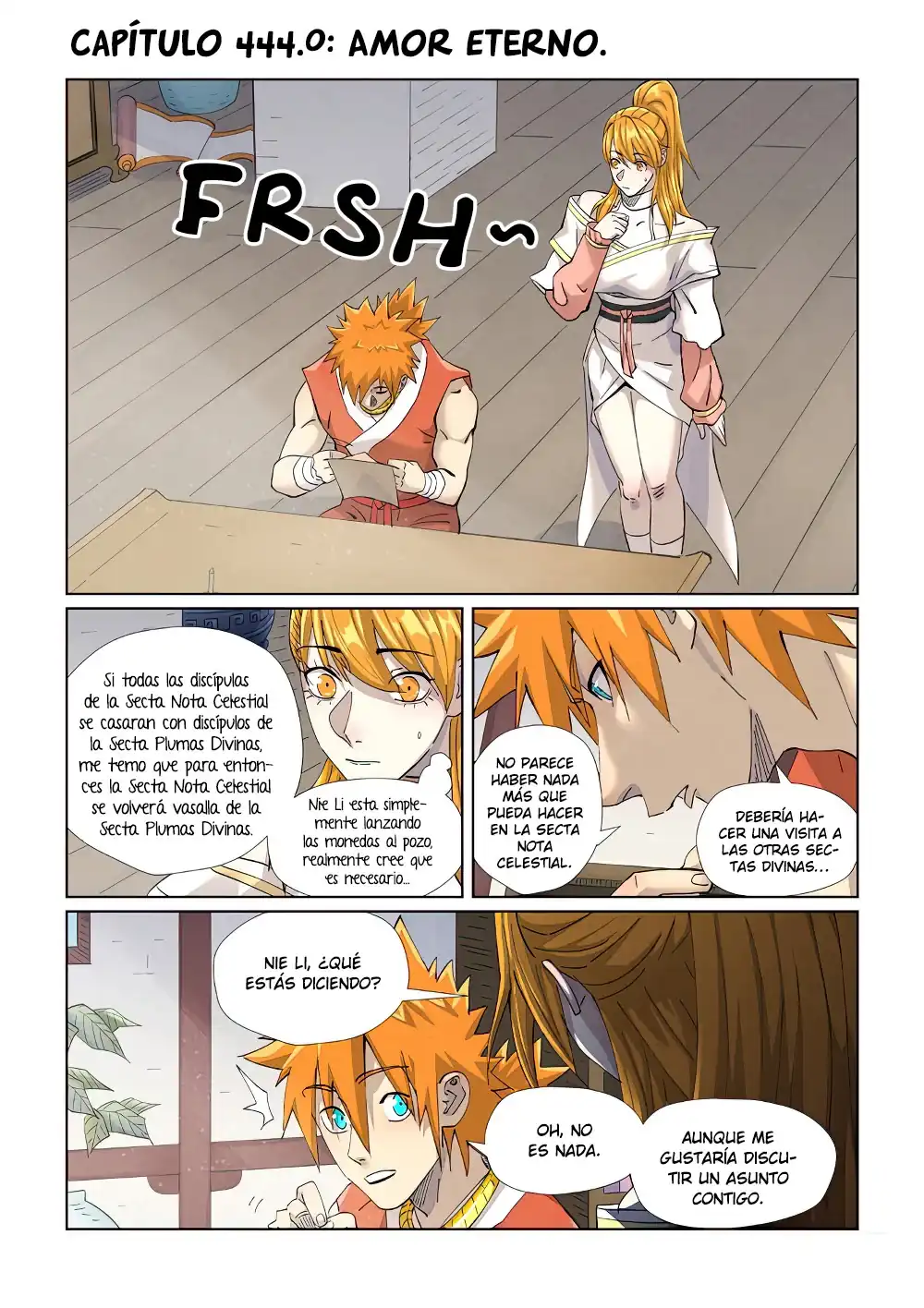 Página 3 — Tales of Demons and Gods Capítulo 444