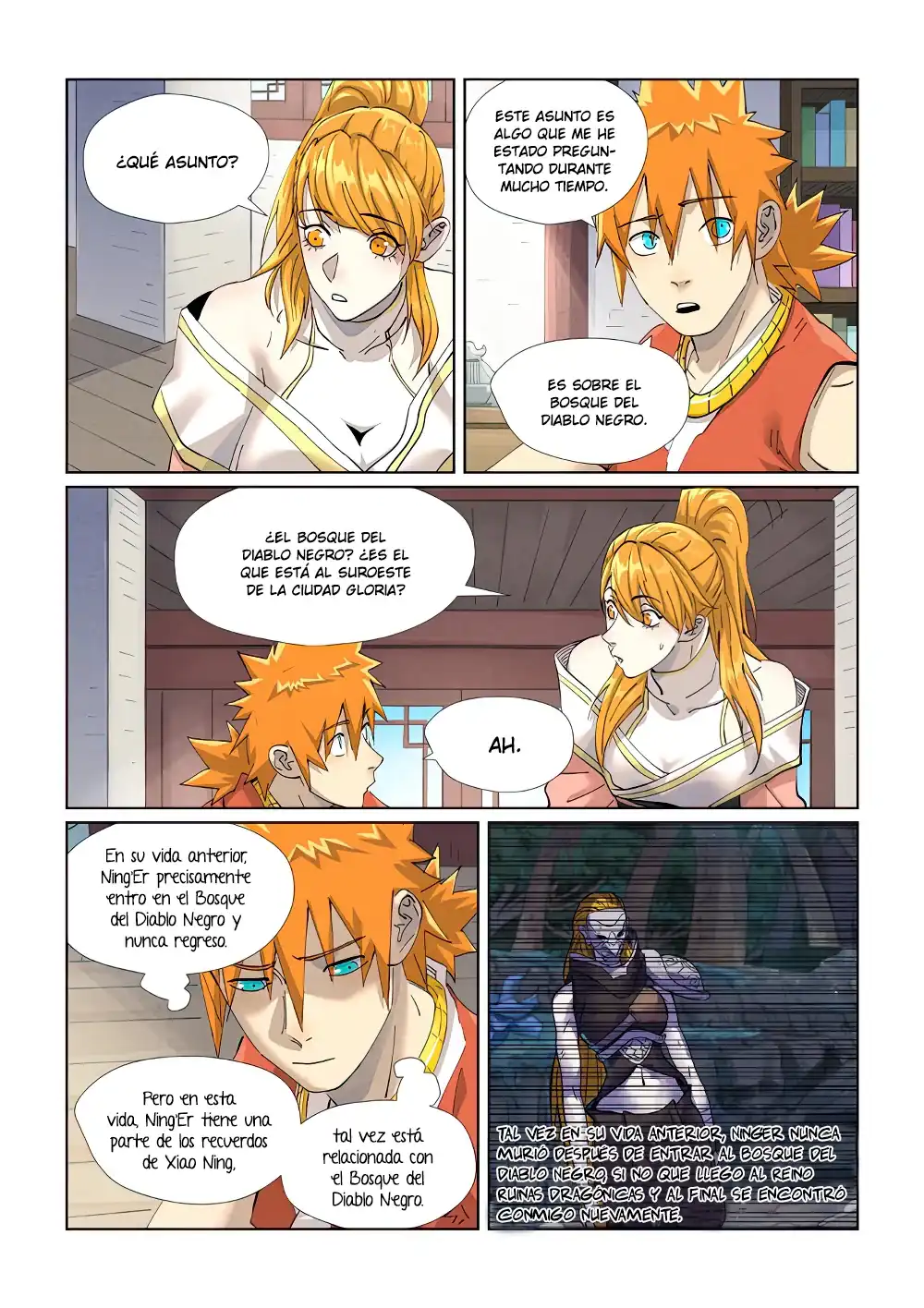 Página 4 — Tales of Demons and Gods Capítulo 444