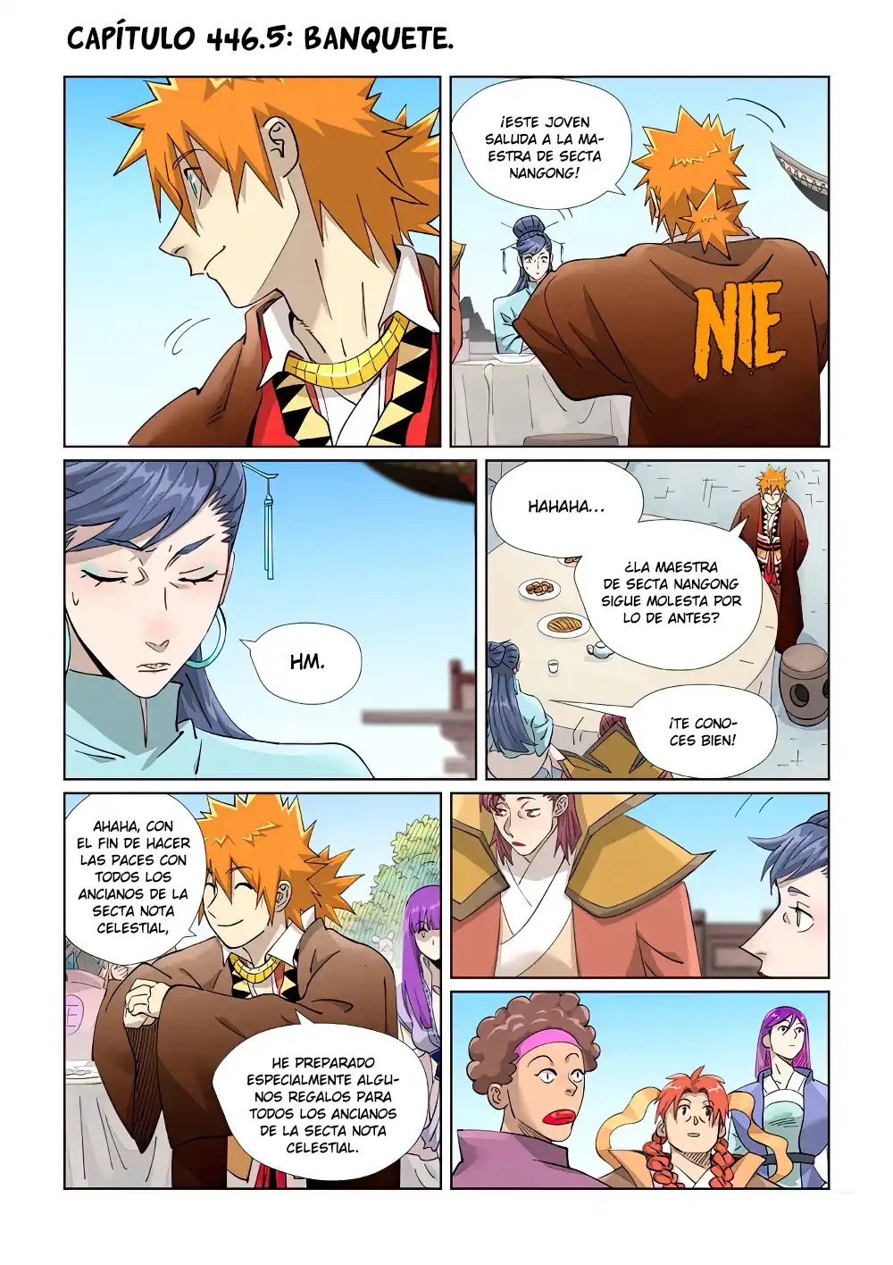 Página 3 — Tales of Demons and Gods Capítulo 446.5