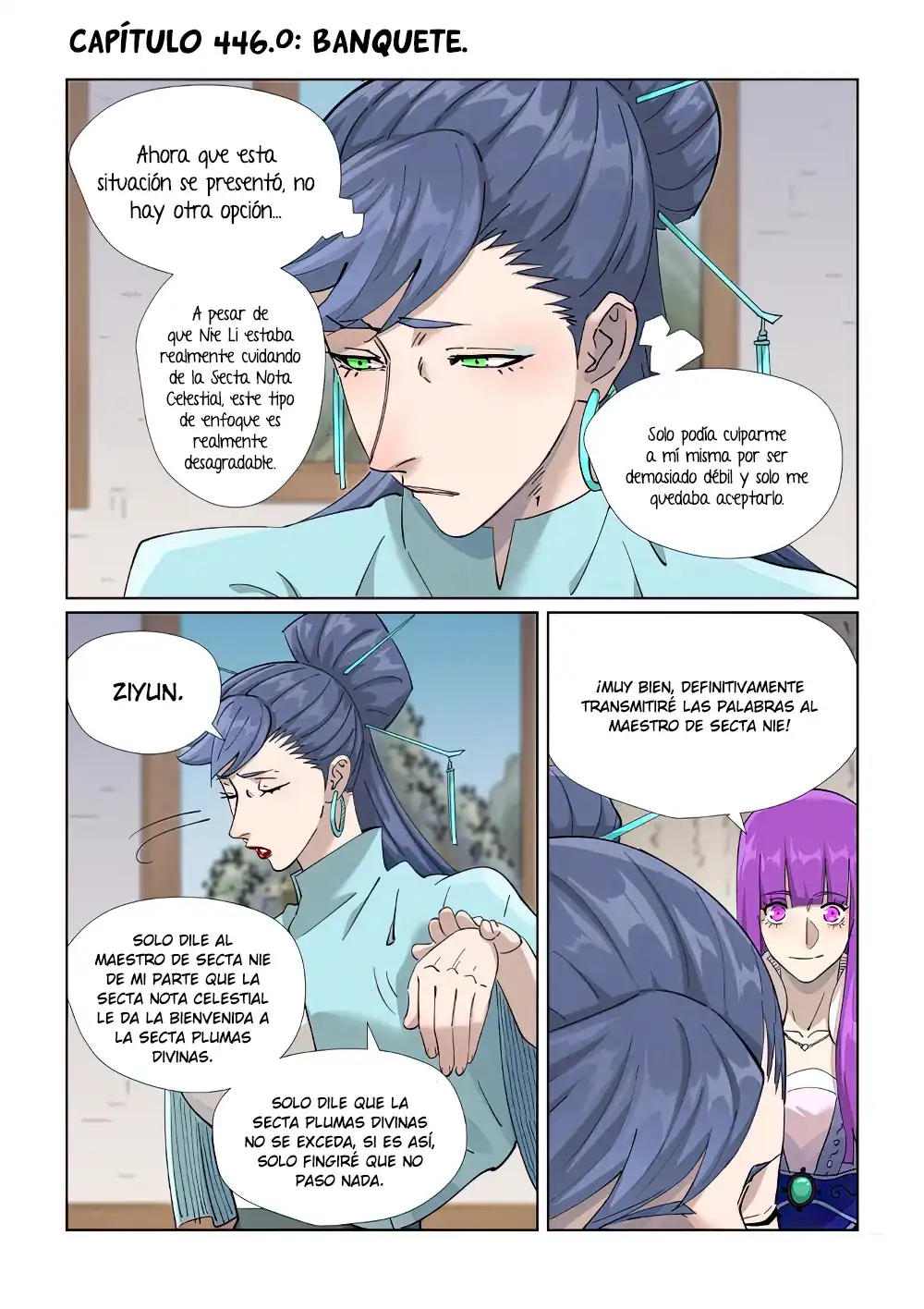 Página 3 — Tales of Demons and Gods Capítulo 446