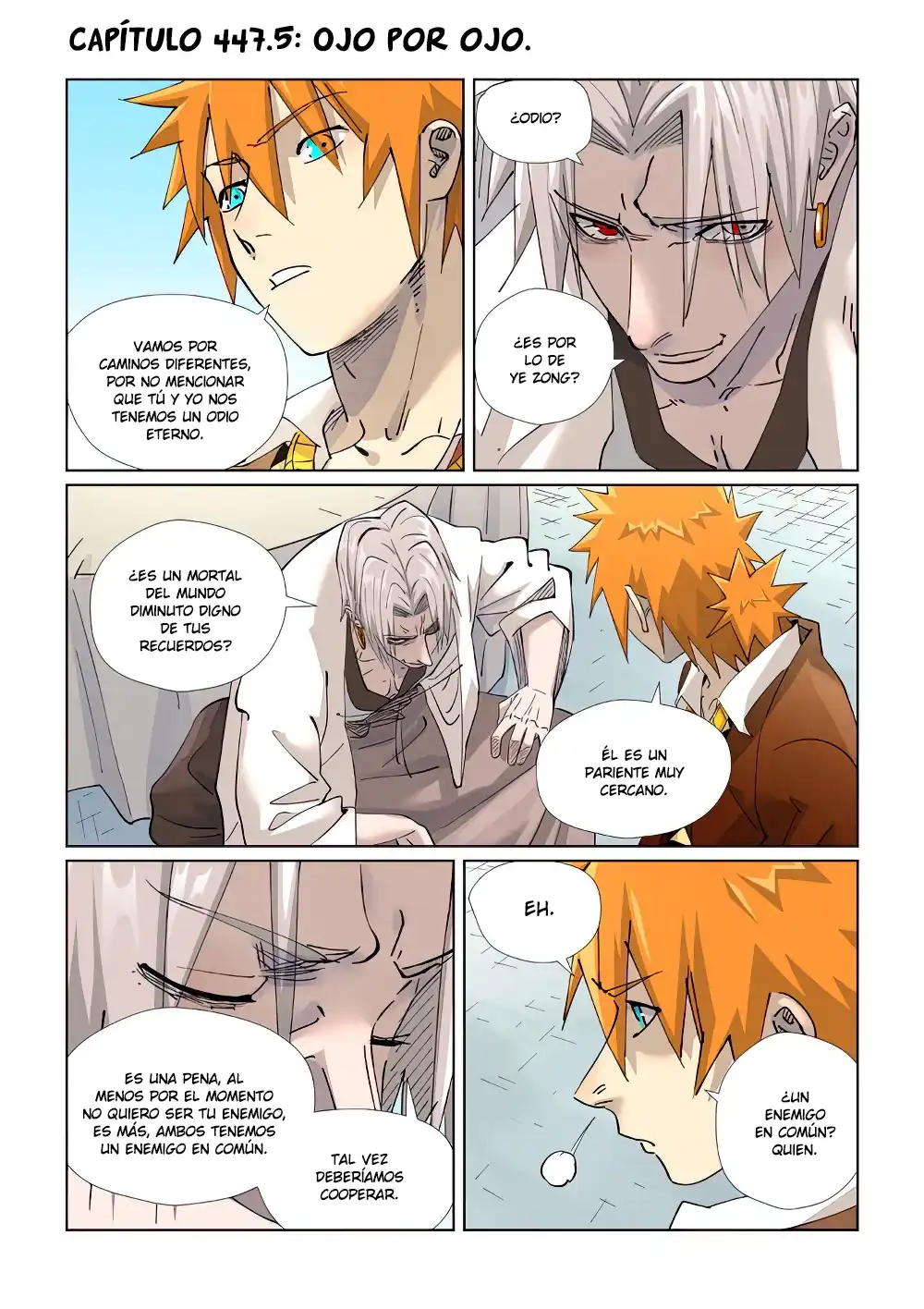 Página 3 — Tales of Demons and Gods Capítulo 447.5