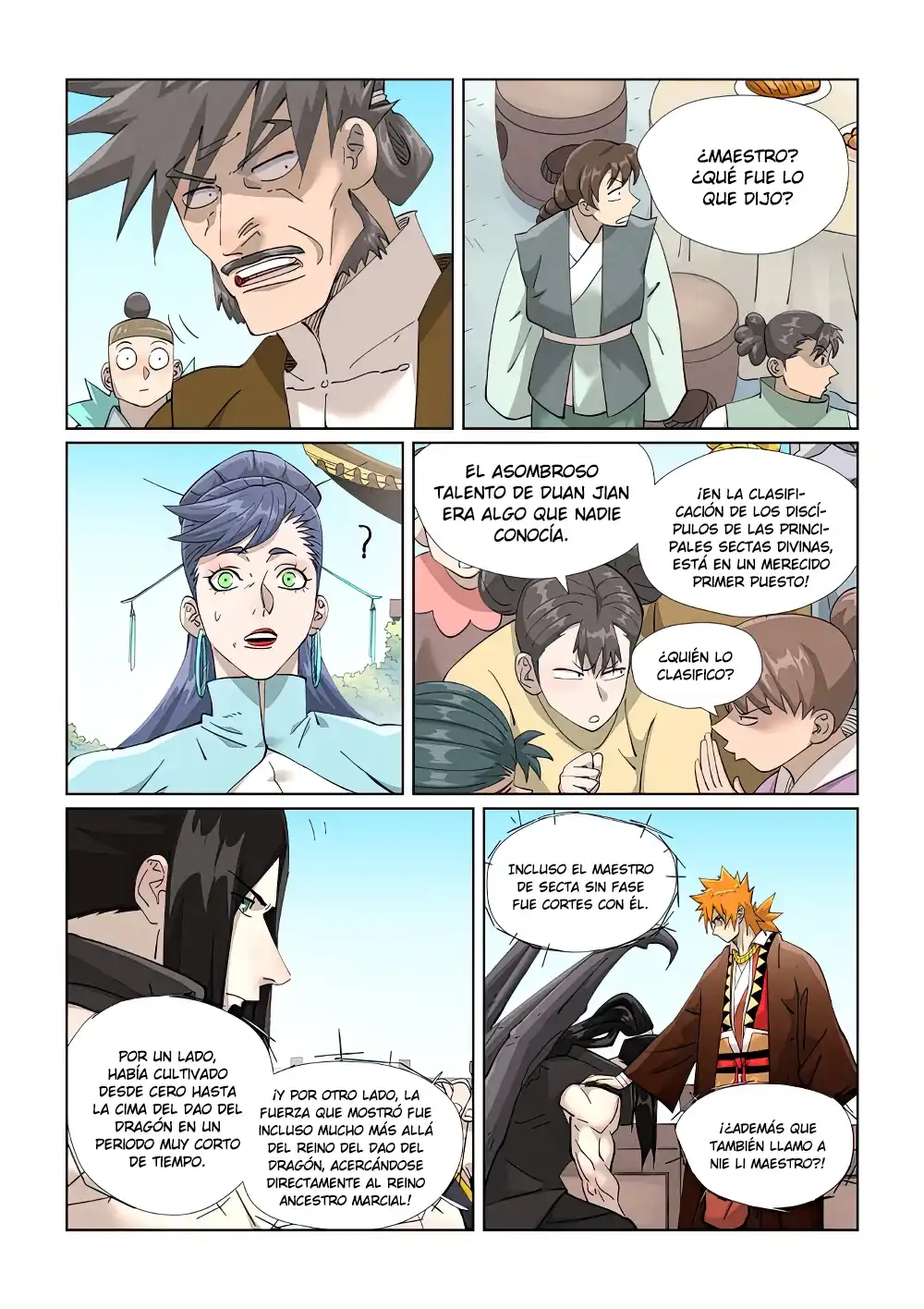 Página 4 — Tales of Demons and Gods Capítulo 447