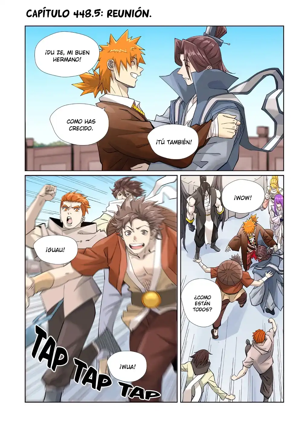 Página 3 — Tales of Demons and Gods Capítulo 448.5