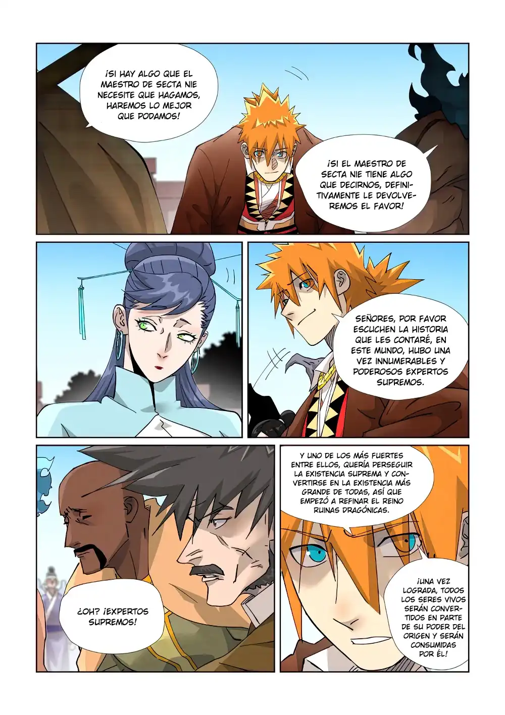 Página 11 — Tales of Demons and Gods Capítulo 448.5