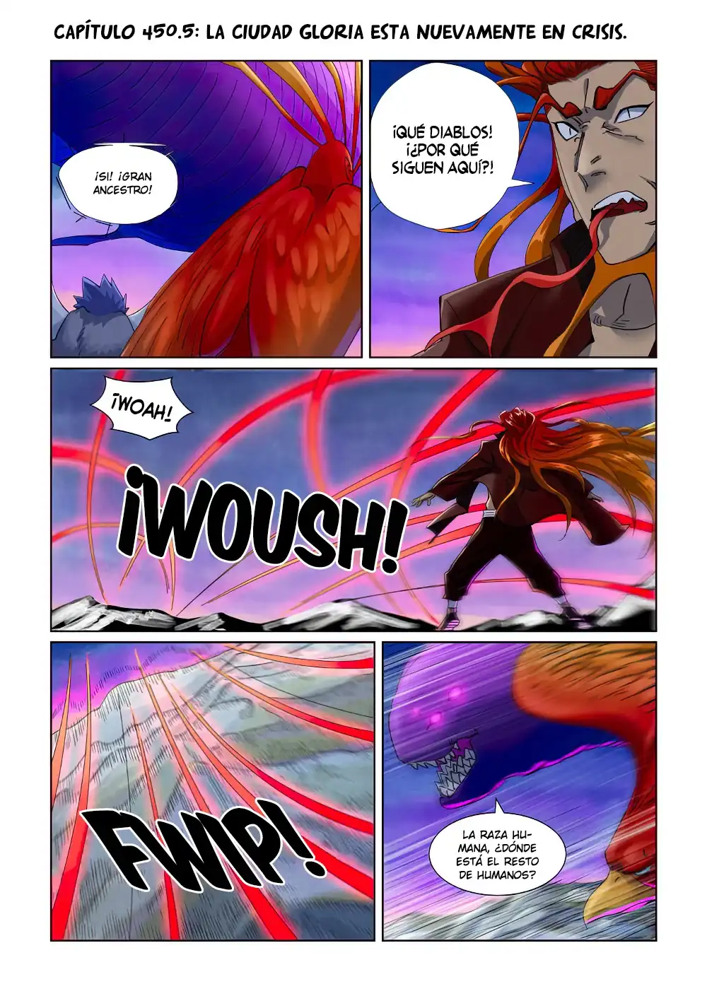 Página 3 — Tales of Demons and Gods Capítulo 450.5