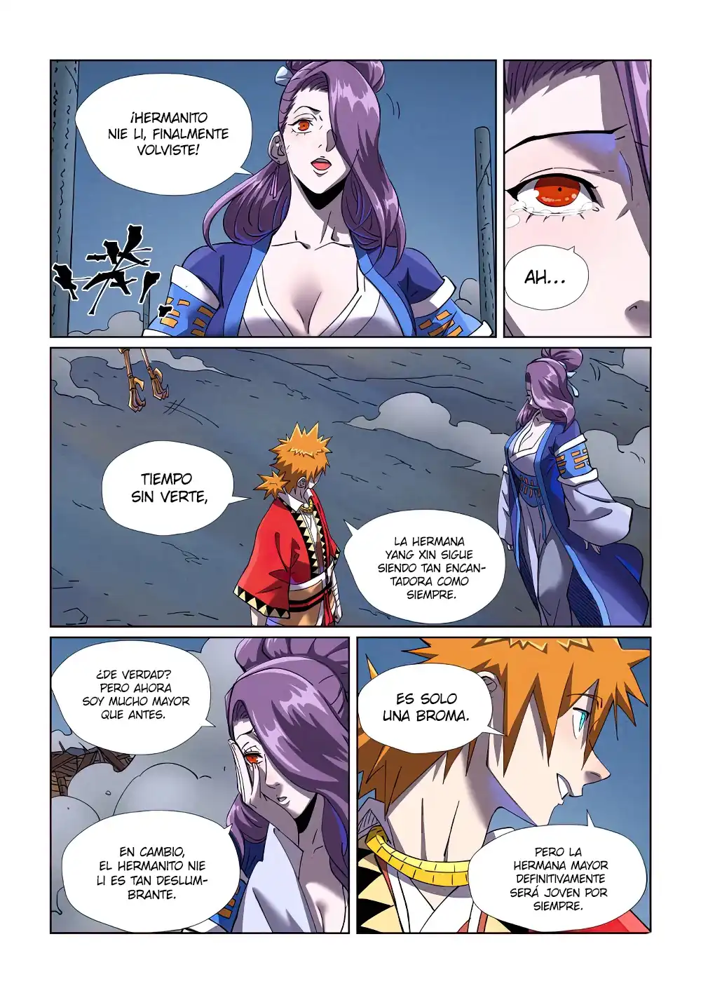 Página 3 — Tales of Demons and Gods Capítulo 453.5