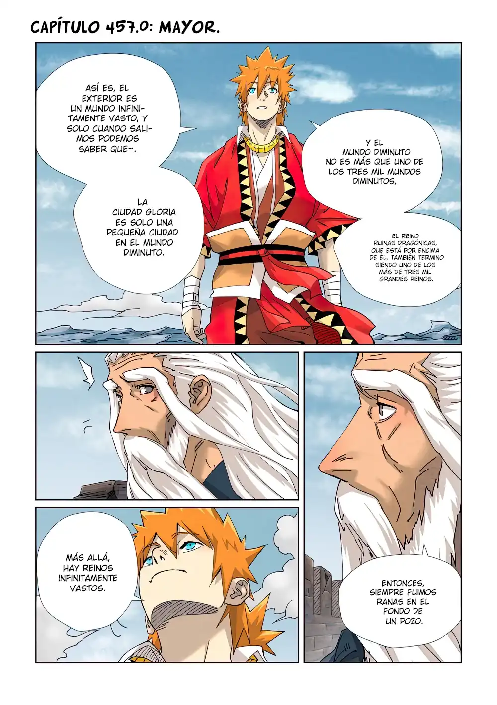 Página 3 — Tales of Demons and Gods Capítulo 457