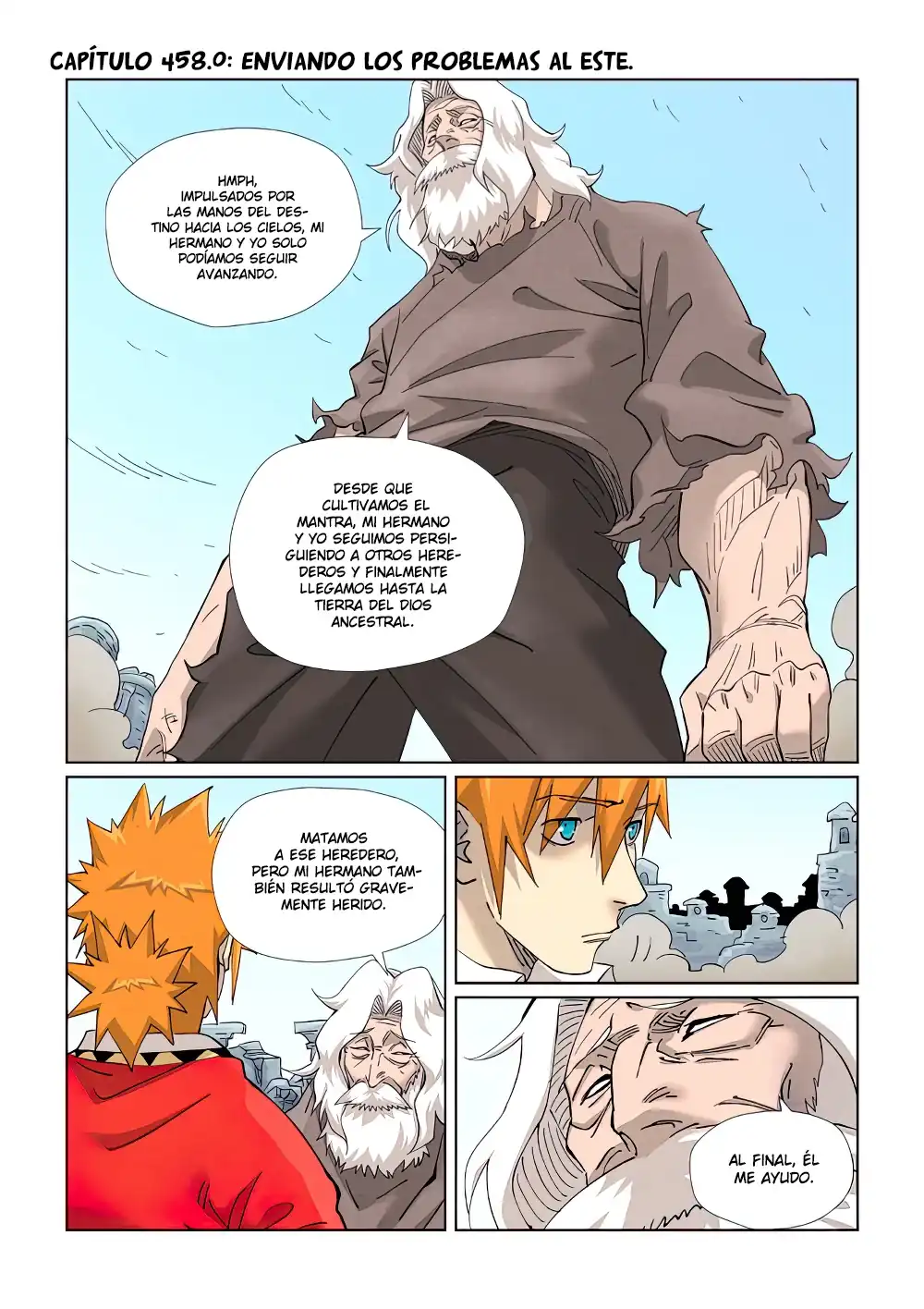 Página 3 — Tales of Demons and Gods Capítulo 458