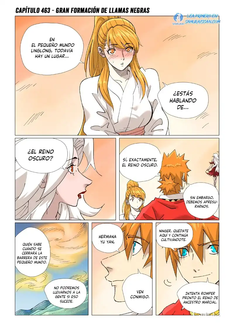 Página 3 — Tales of Demons and Gods Capítulo 463