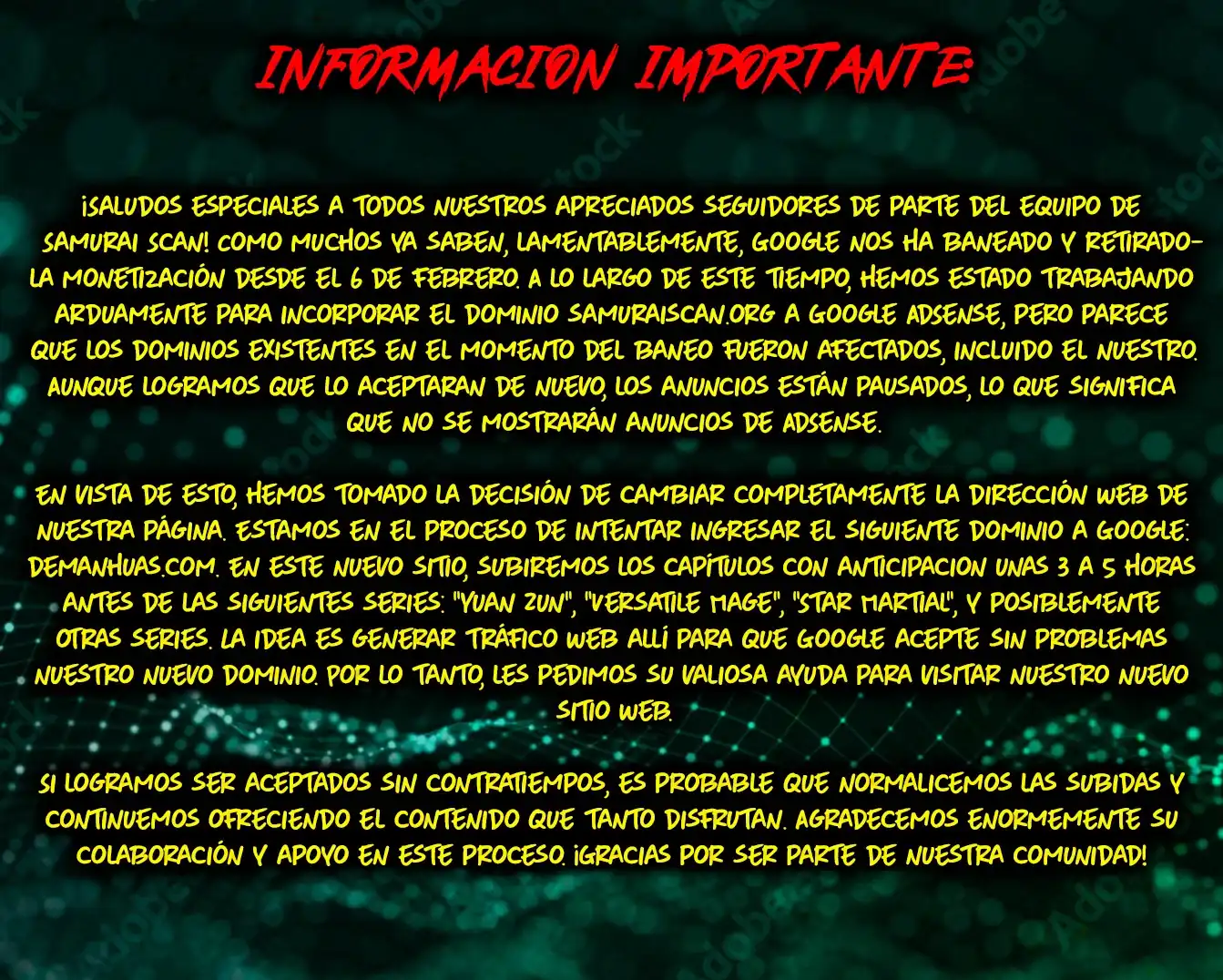 Página 1 — Tales of Demons and Gods Capítulo 466.5