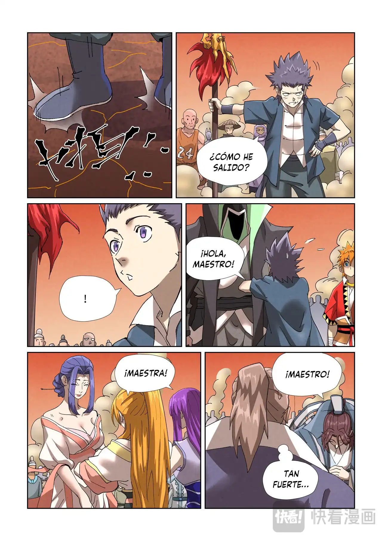 Página 6 — Tales of Demons and Gods Capítulo 469