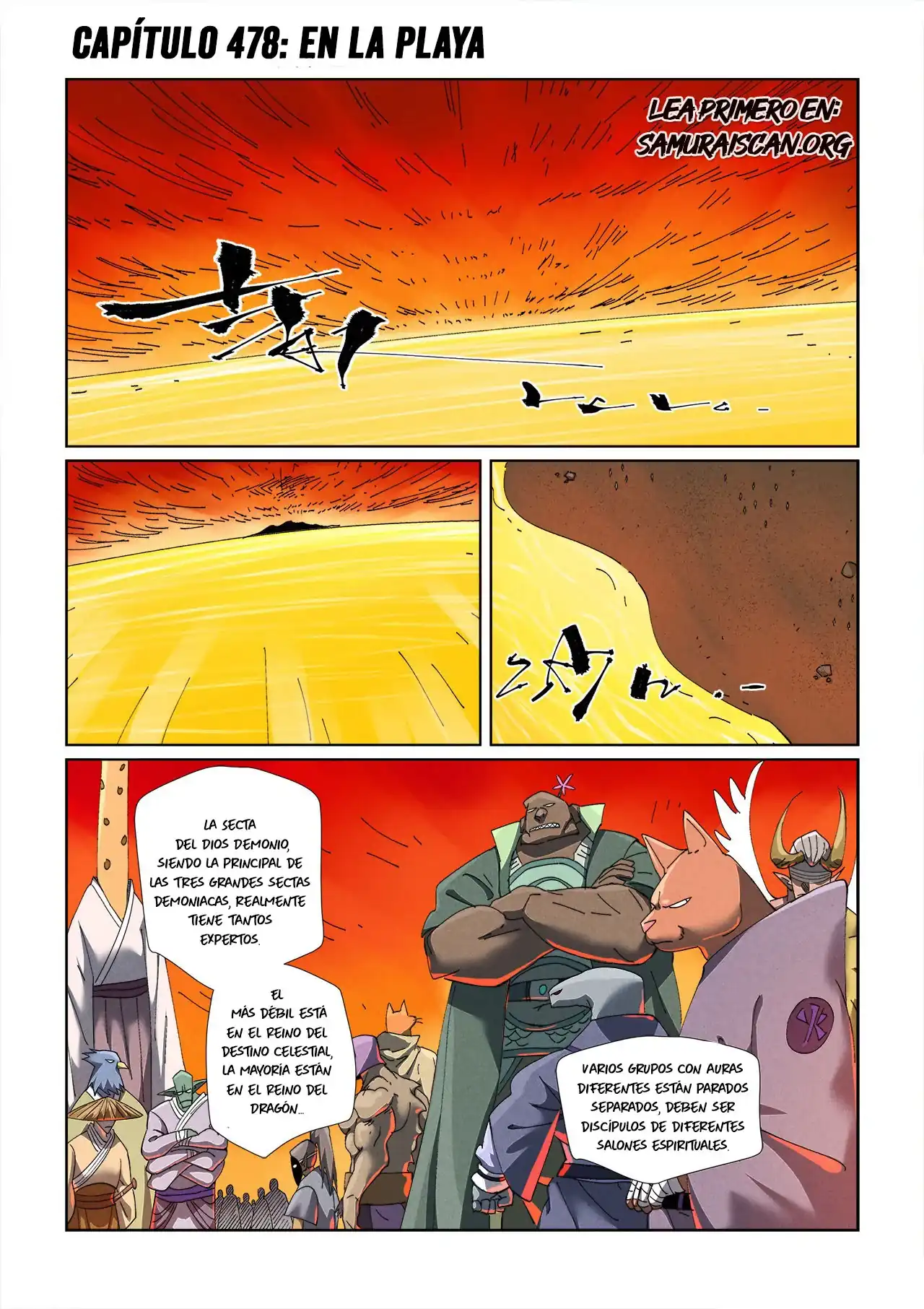 Página 3 — Tales of Demons and Gods Capítulo 478