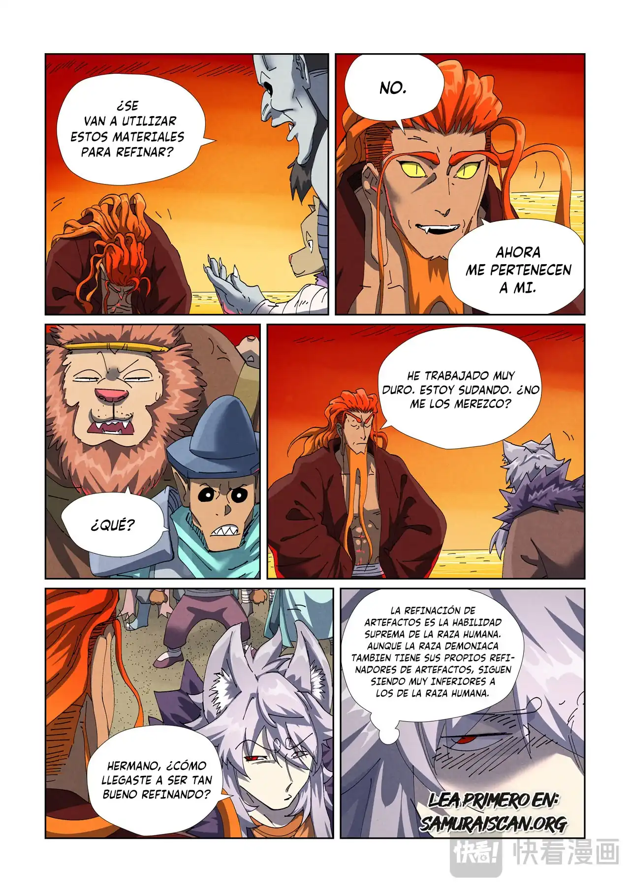 Página 8 — Tales of Demons and Gods Capítulo 480