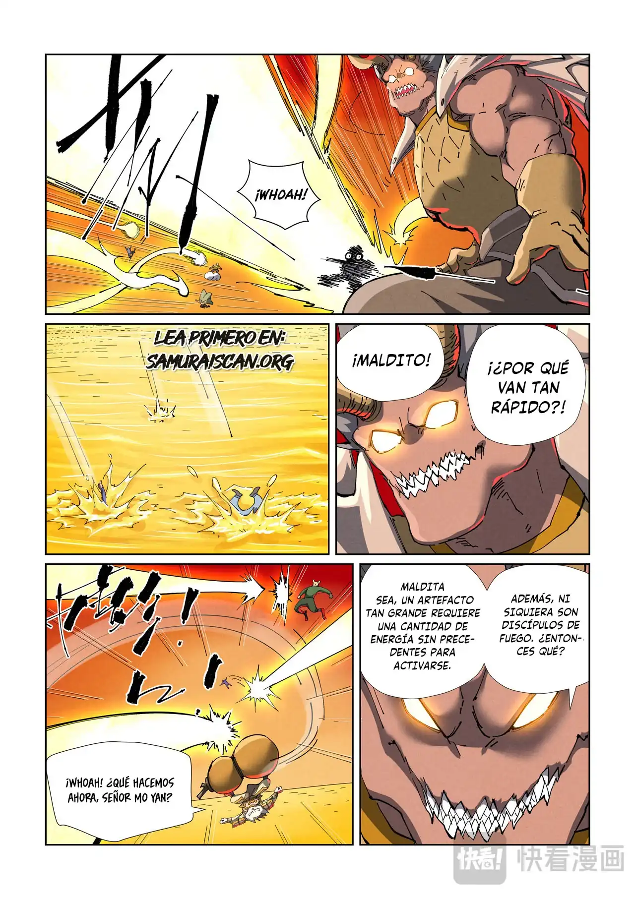 Página 8 — Tales of Demons and Gods Capítulo 482.5
