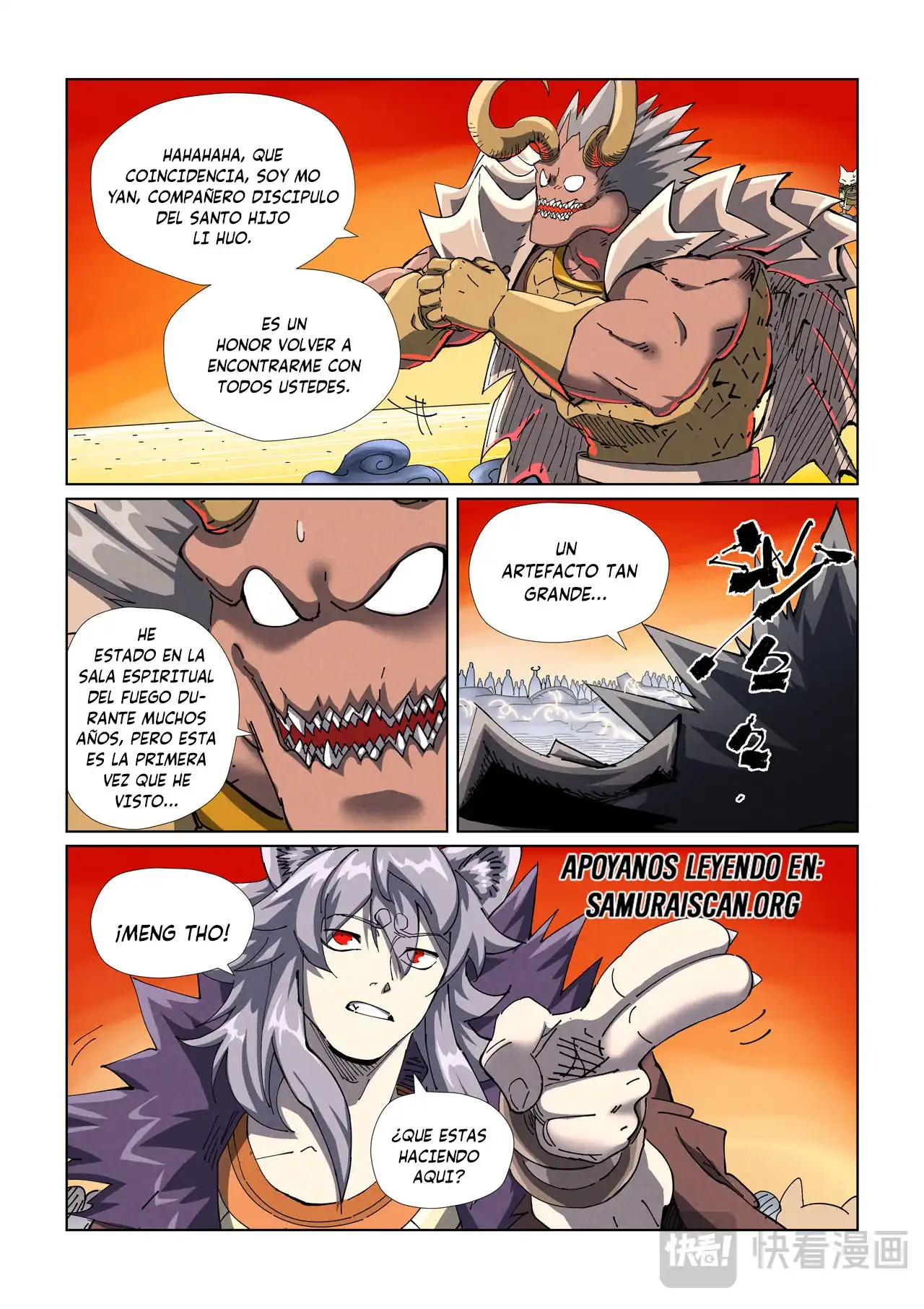 Página 6 — Tales of Demons and Gods Capítulo 482