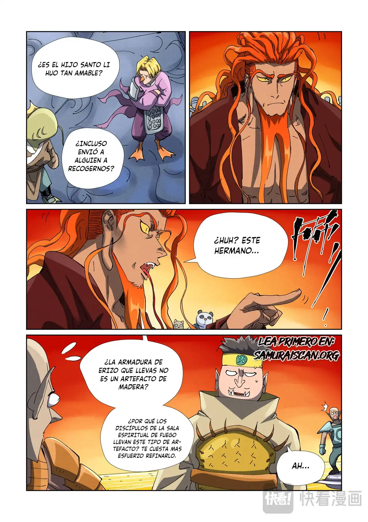 Página 8 — Tales of Demons and Gods Capítulo 482