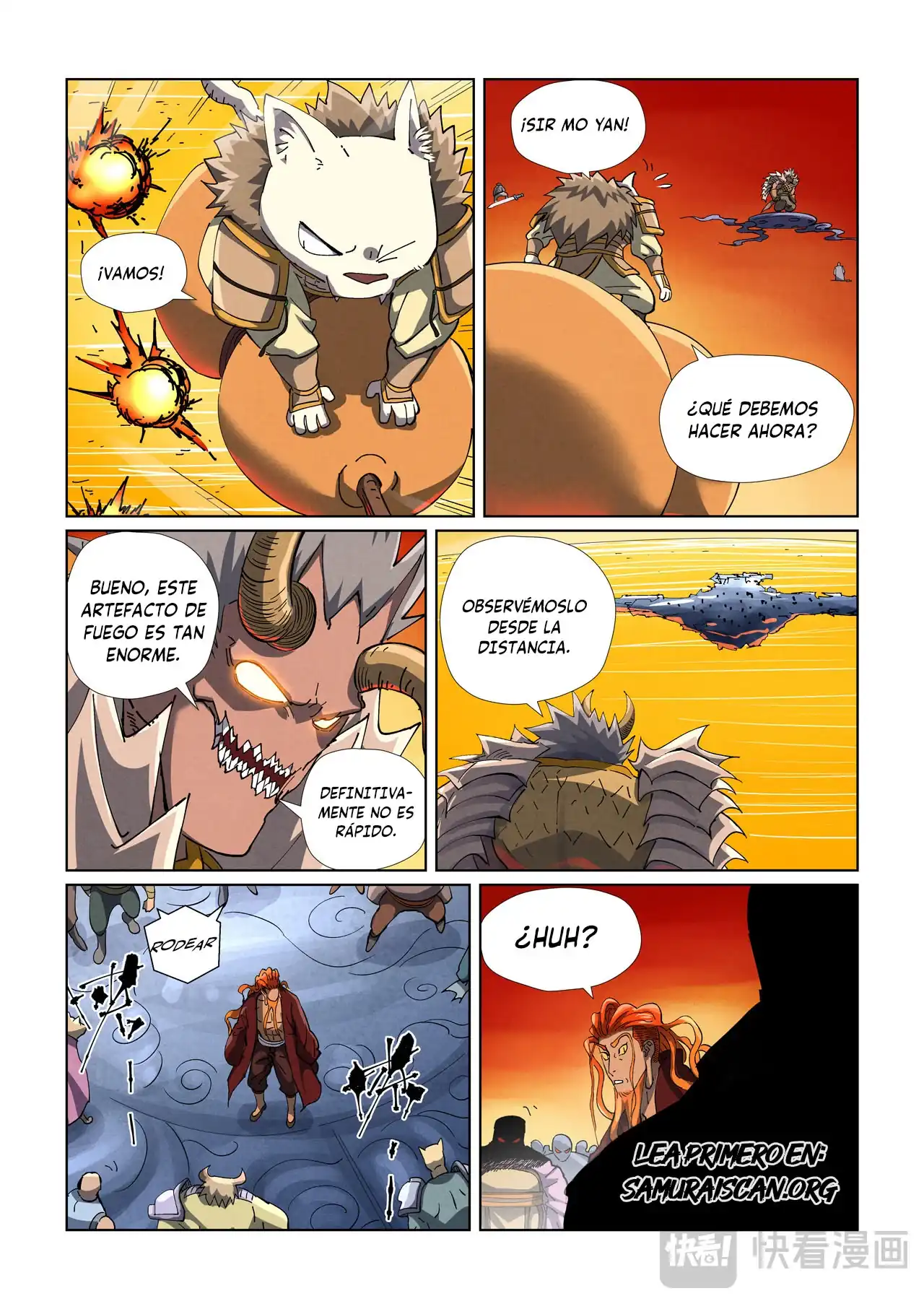 Página 11 — Tales of Demons and Gods Capítulo 482