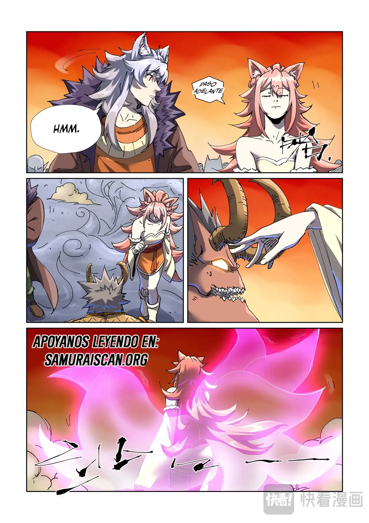 Página 10 — Tales of Demons and Gods Capítulo 483.5