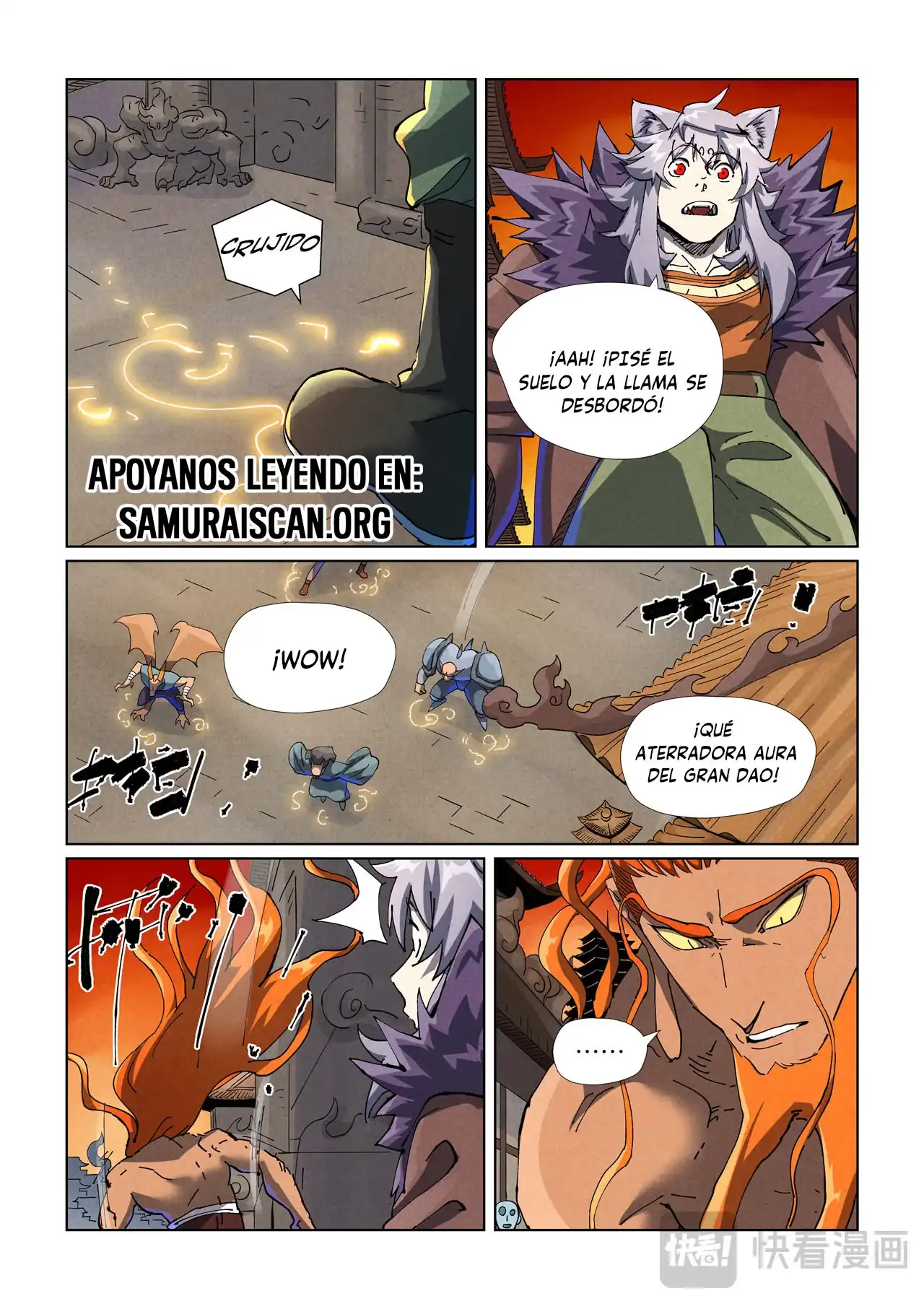 Página 4 — Tales of Demons and Gods Capítulo 485
